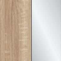 Rustic Oak with Crystal Mirror 443