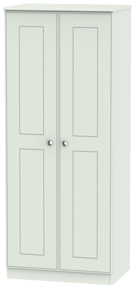 Victoria 2 Door Wardrobe - Grey Matt