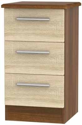 Bardolino Front and Noche Walnut Base Unit