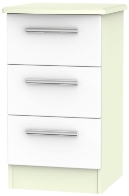 White Front and Cream Base Unit