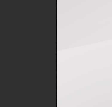 Metallic Grey Carcase and Front with White Glass Overlay Application AP873