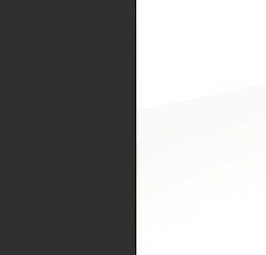 Metallic Grey Carcase with High Polish White Front AP840