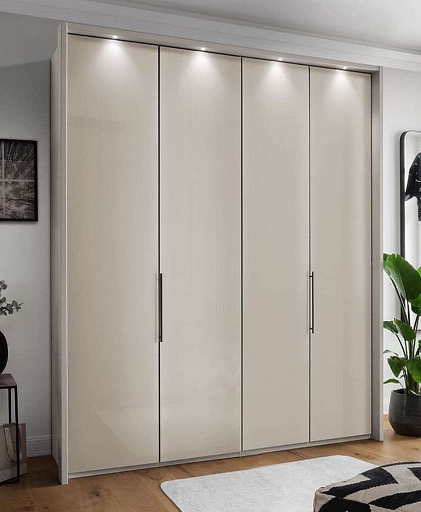 Asmara Wardrobe - 4 Door - Champagne