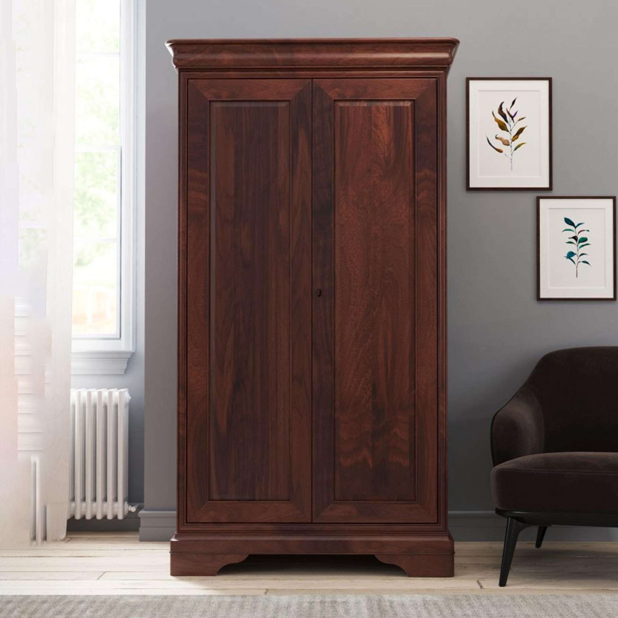 Antoinette Wardrobe - 2 Door - Cherrywood
