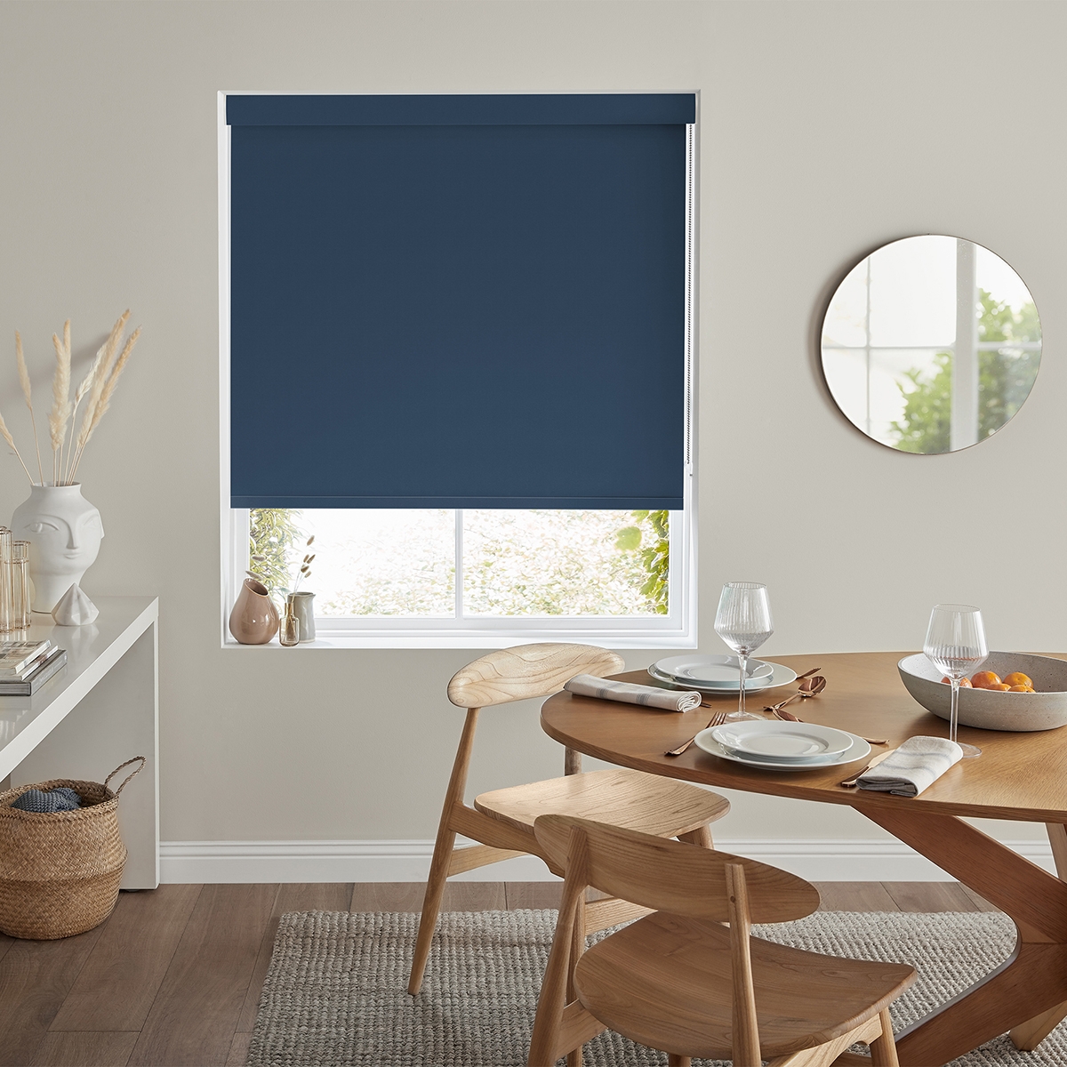 Miranda Roller Blind - Cobalt