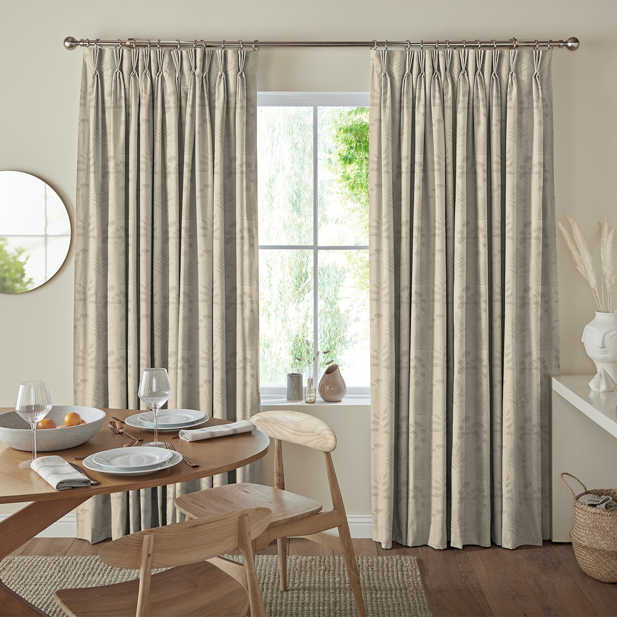 Carrasco Curtain - Shell