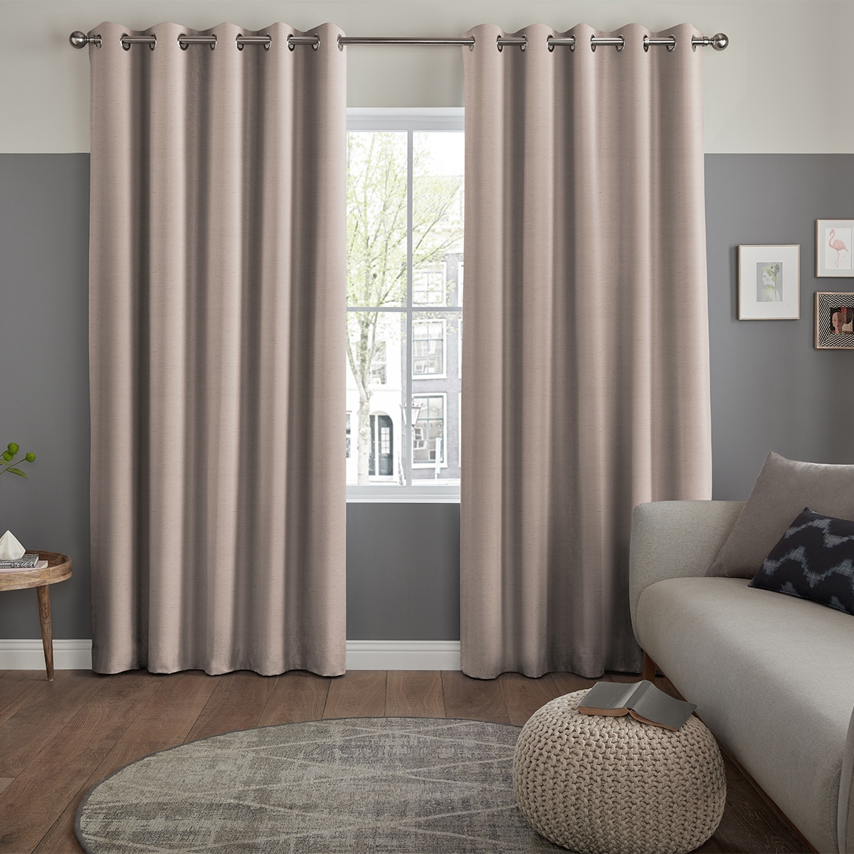 Dier Curtain - Pewter