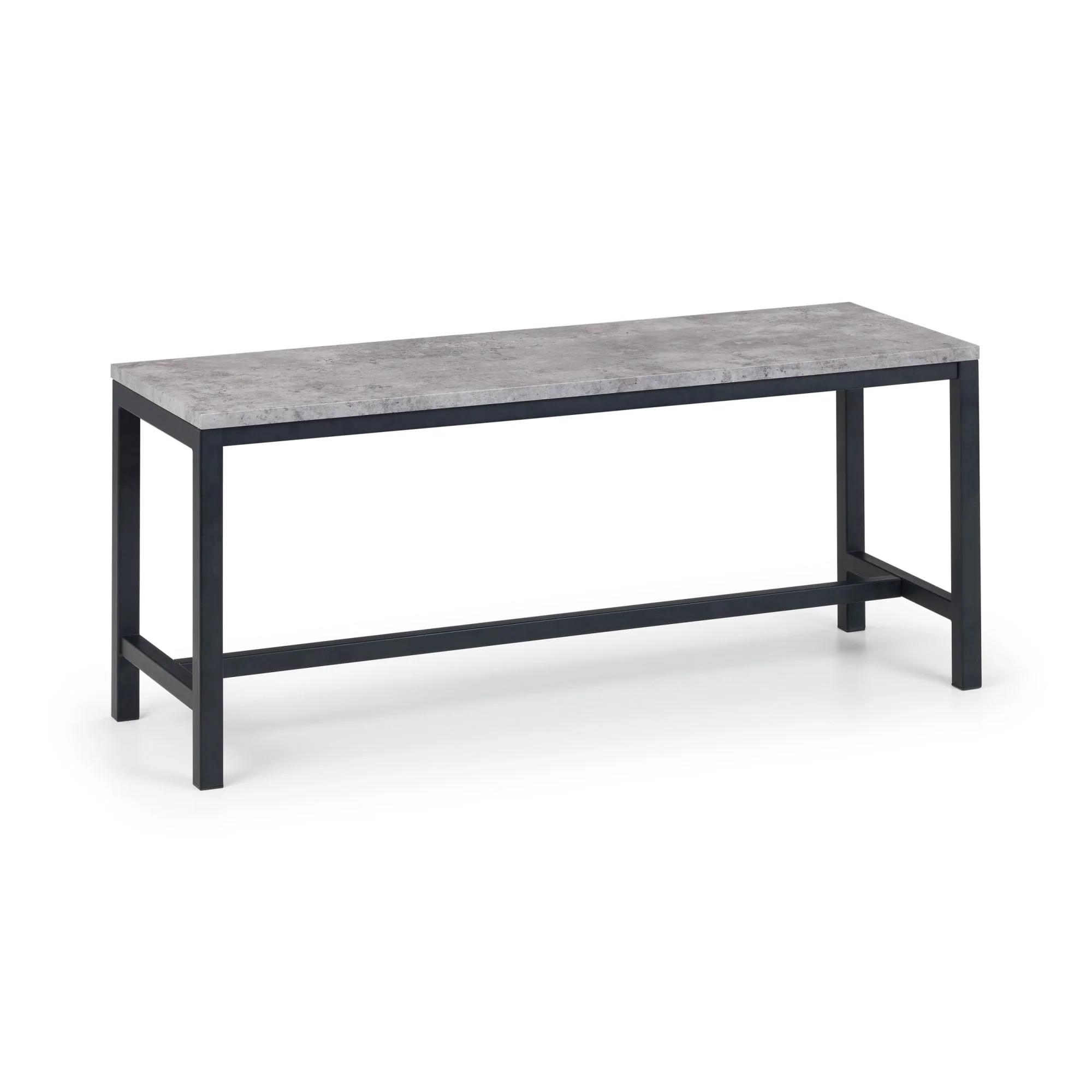 Staten Dining Bench - Concrete