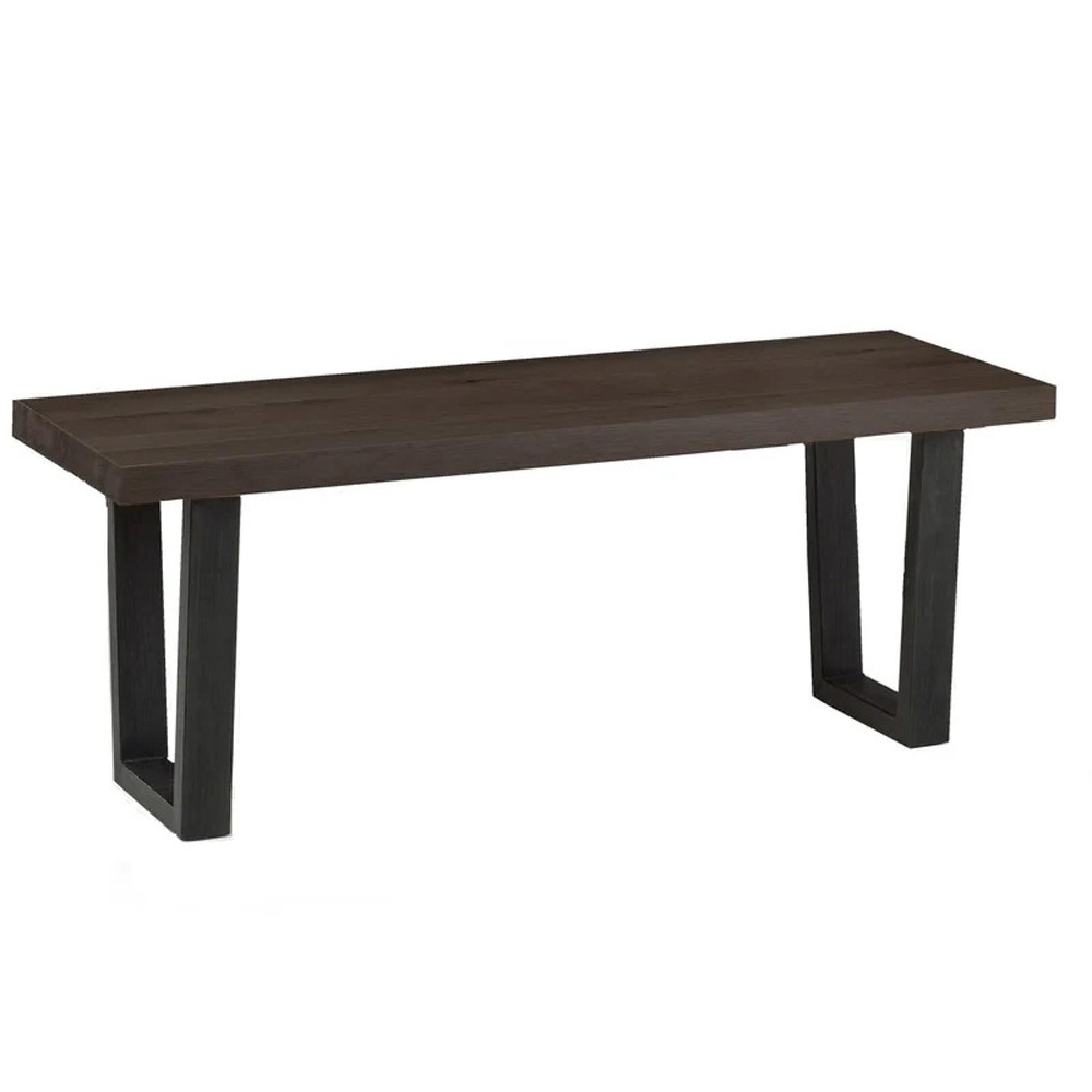 Brooklyn Dining Bench - Dark Oak