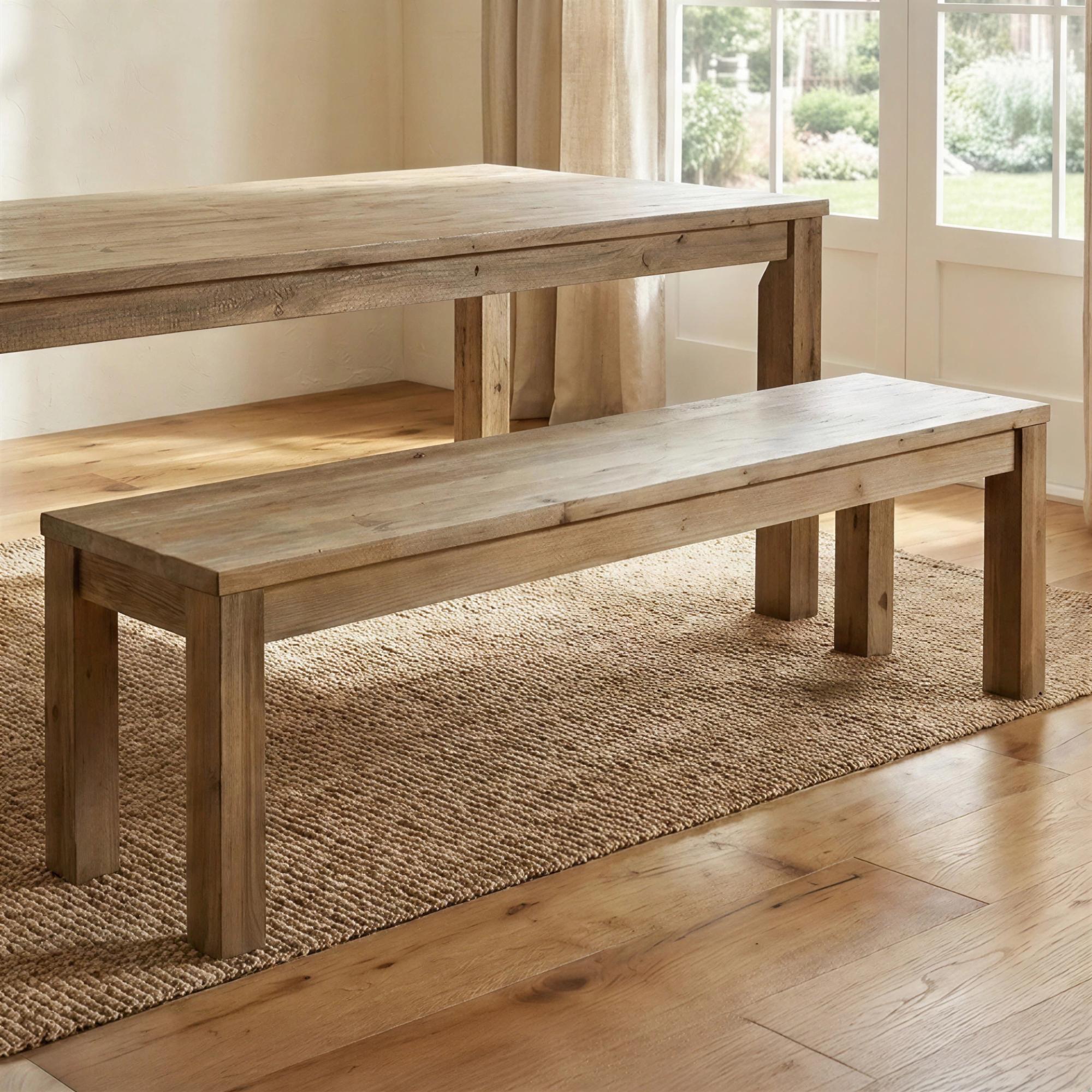 Langley Dining Bench - Large - Reclaimed Pine