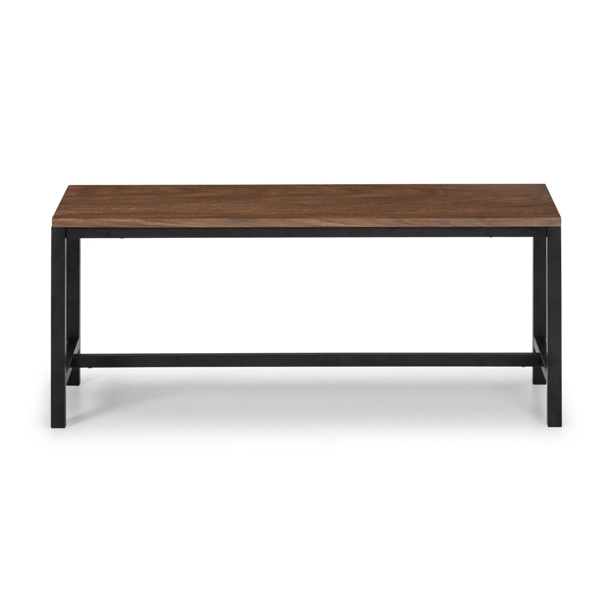 Tribeca Dining Bench - Walnut