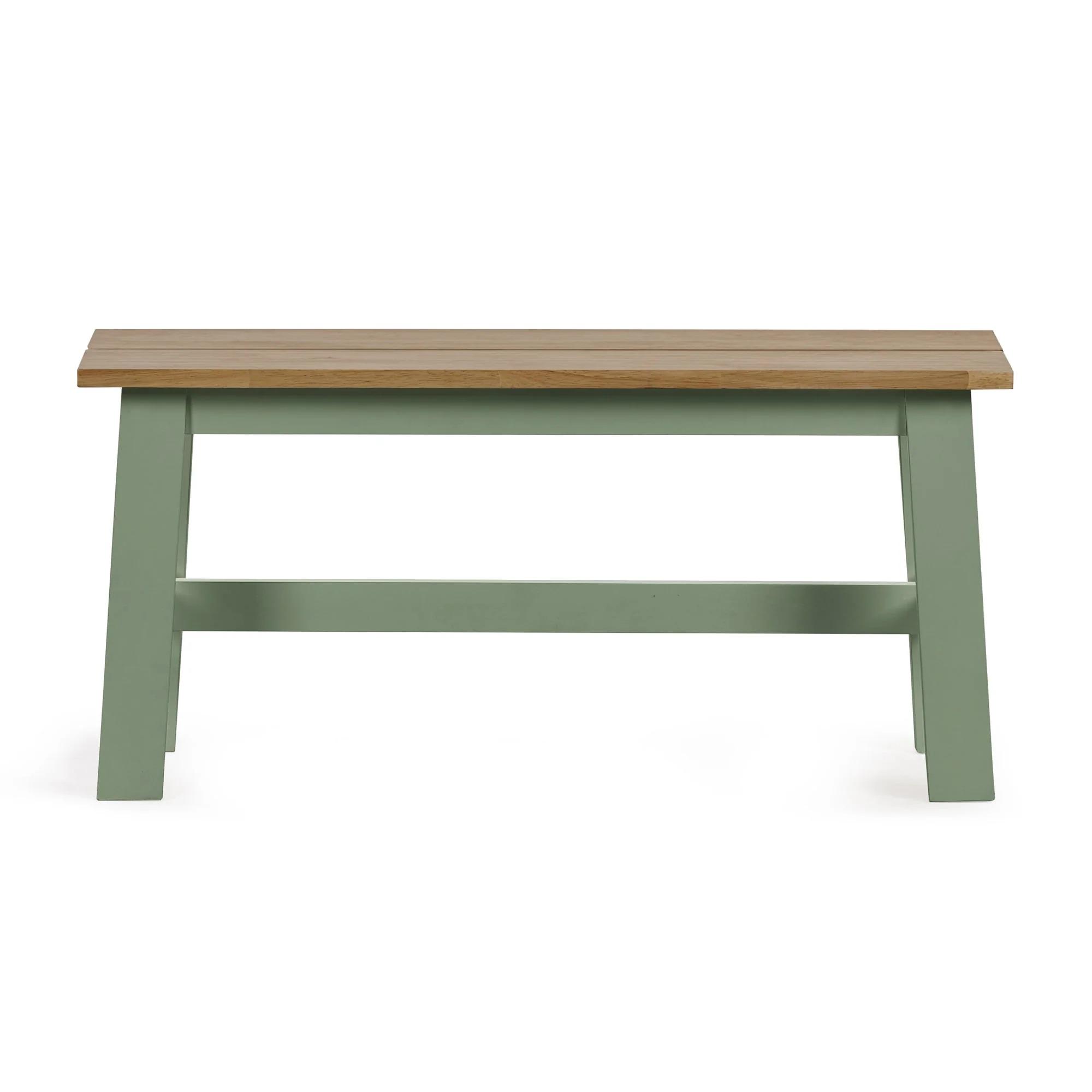 Linwood Sage Green Painted Dining Bench - Small