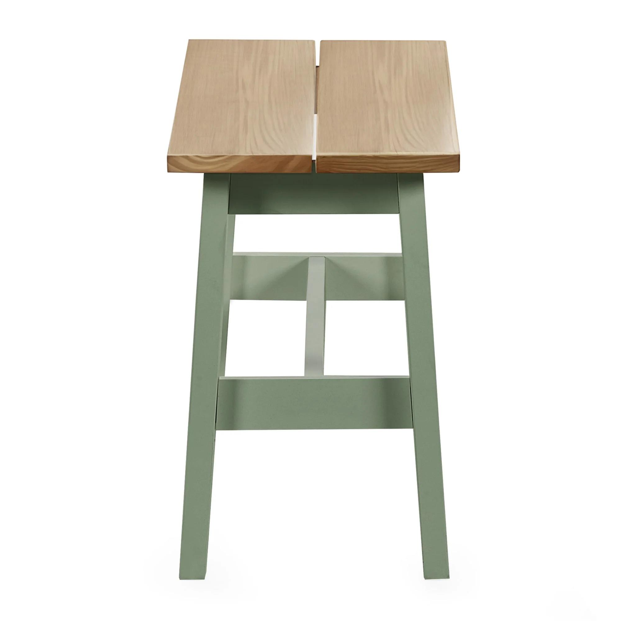 Linwood Sage Green Painted Dining Bench - Small