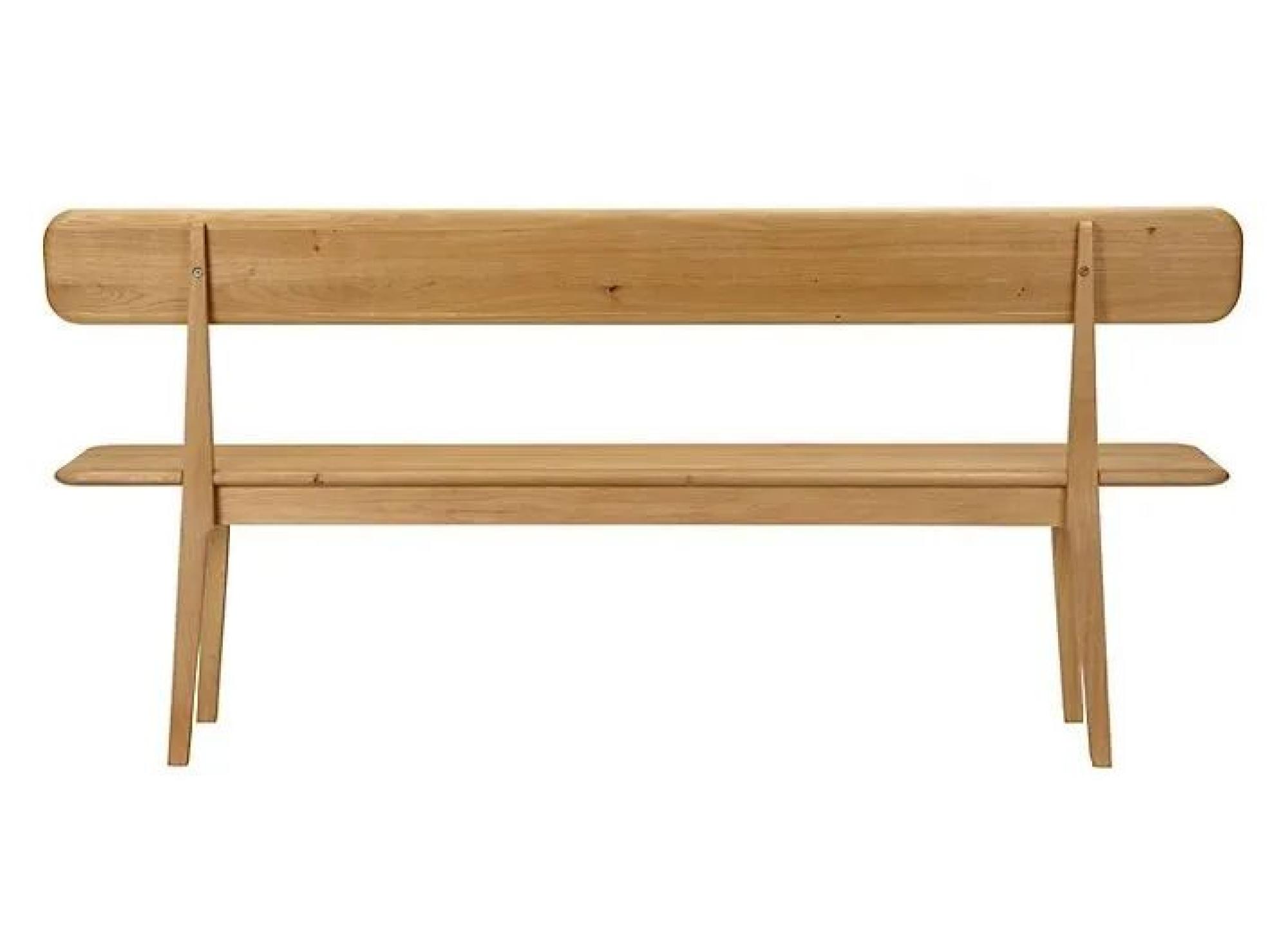 Clearance - Hudson Oak Dining Bench - FS712