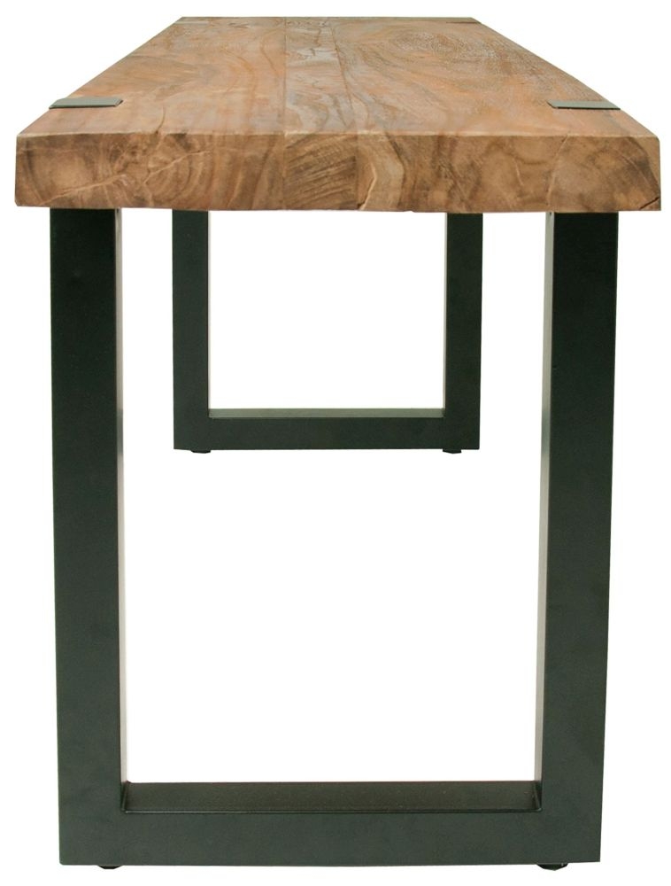 Reclaimed Teak Wood Set of 2 Dining Bench