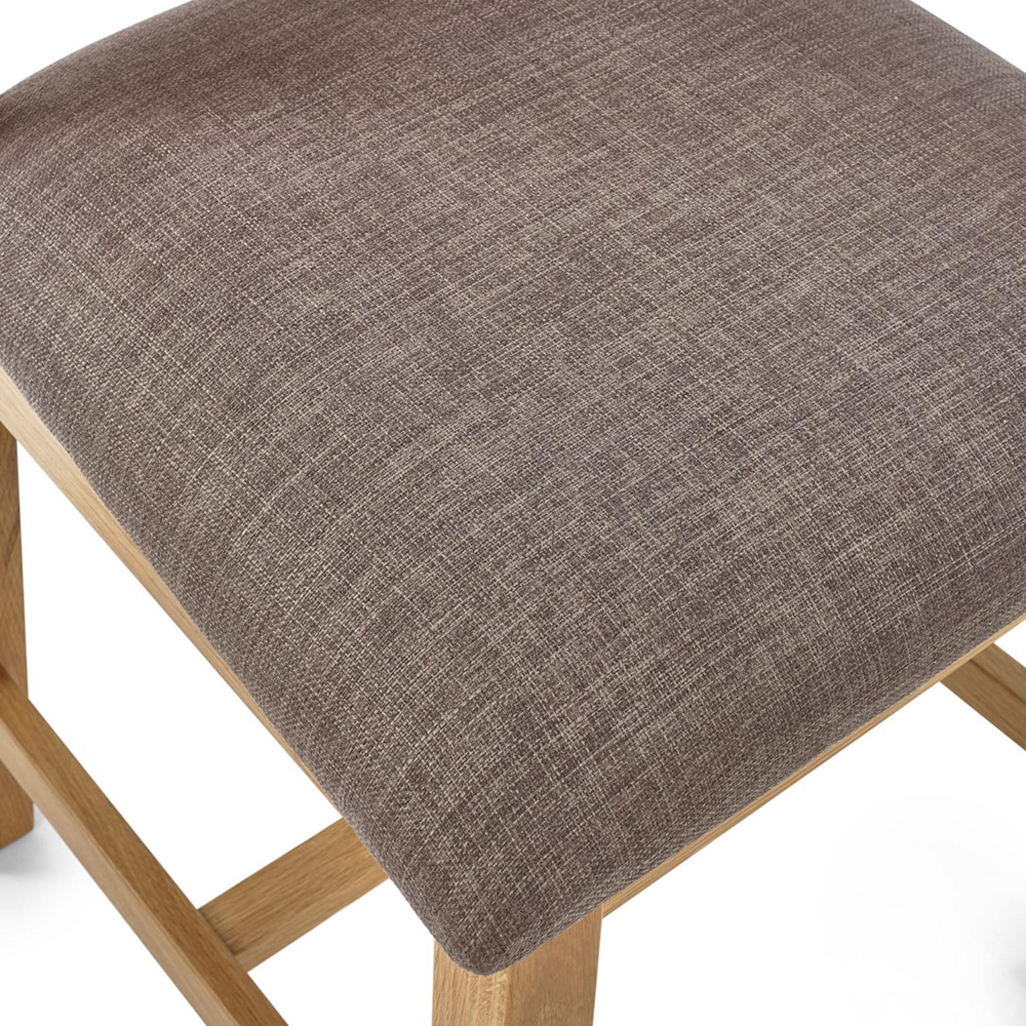 Mallory Slatted Back Dining Chair - Set of 2 - Oak