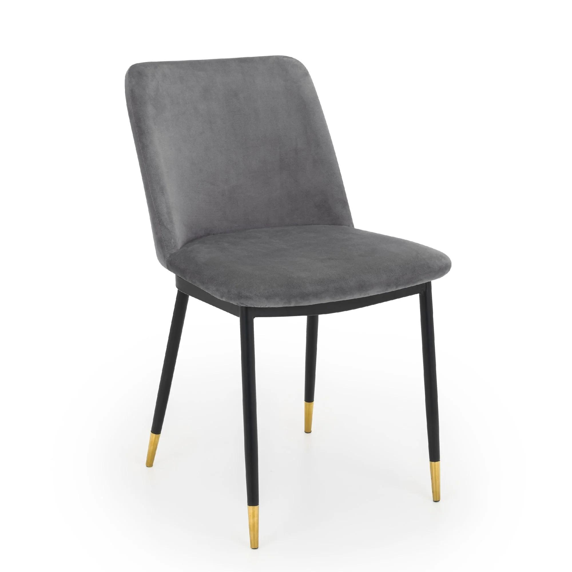 Delaunay Dining Chair - Set of 2 - Grey Fabric