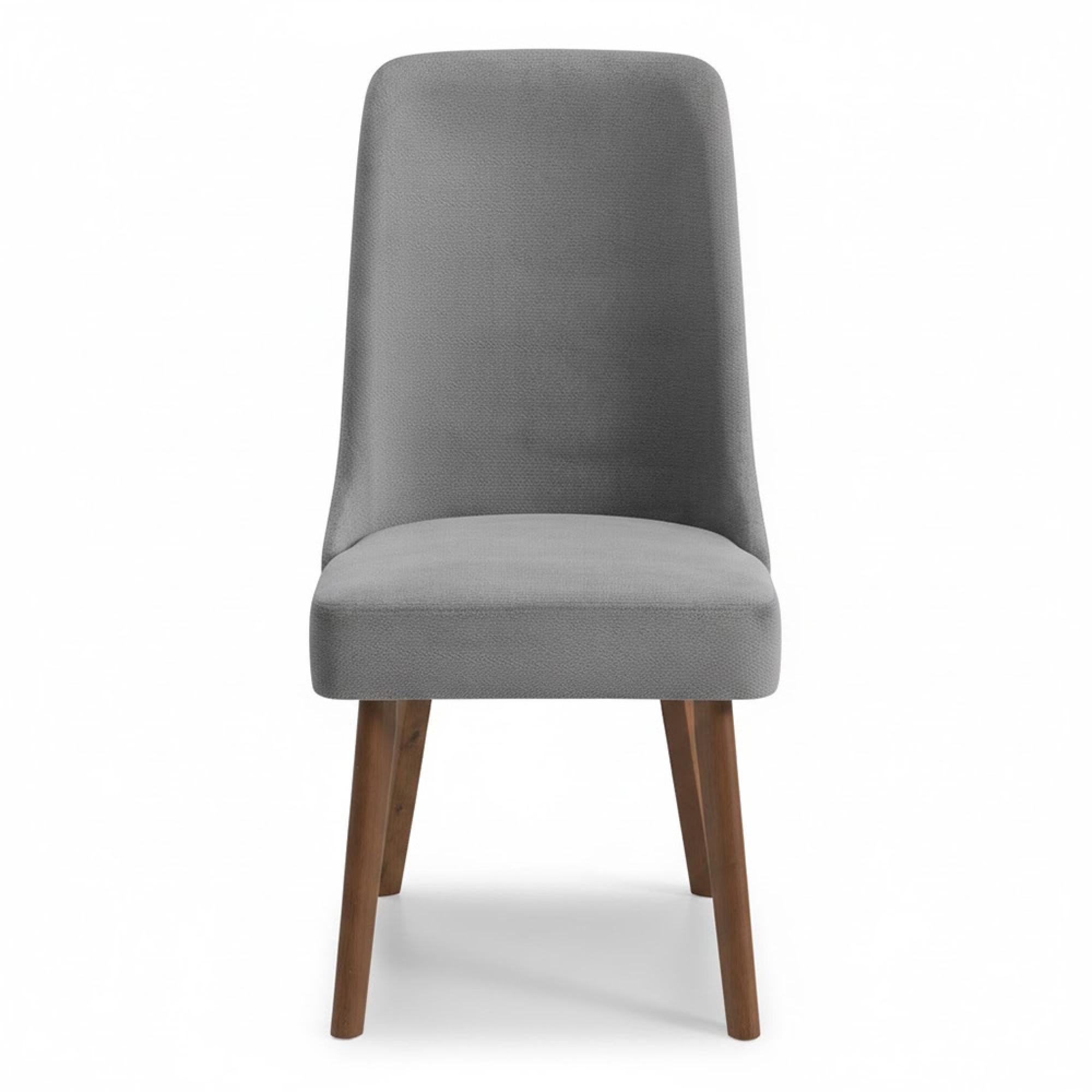 Huxley Dining Chair - Set of 2 - Grey Fabric