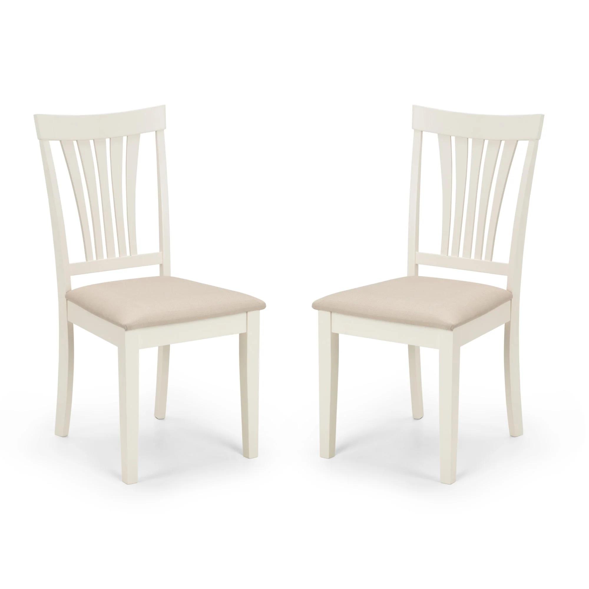 Stanmore Dining Chair - Set of 2 - Ivory Wood
