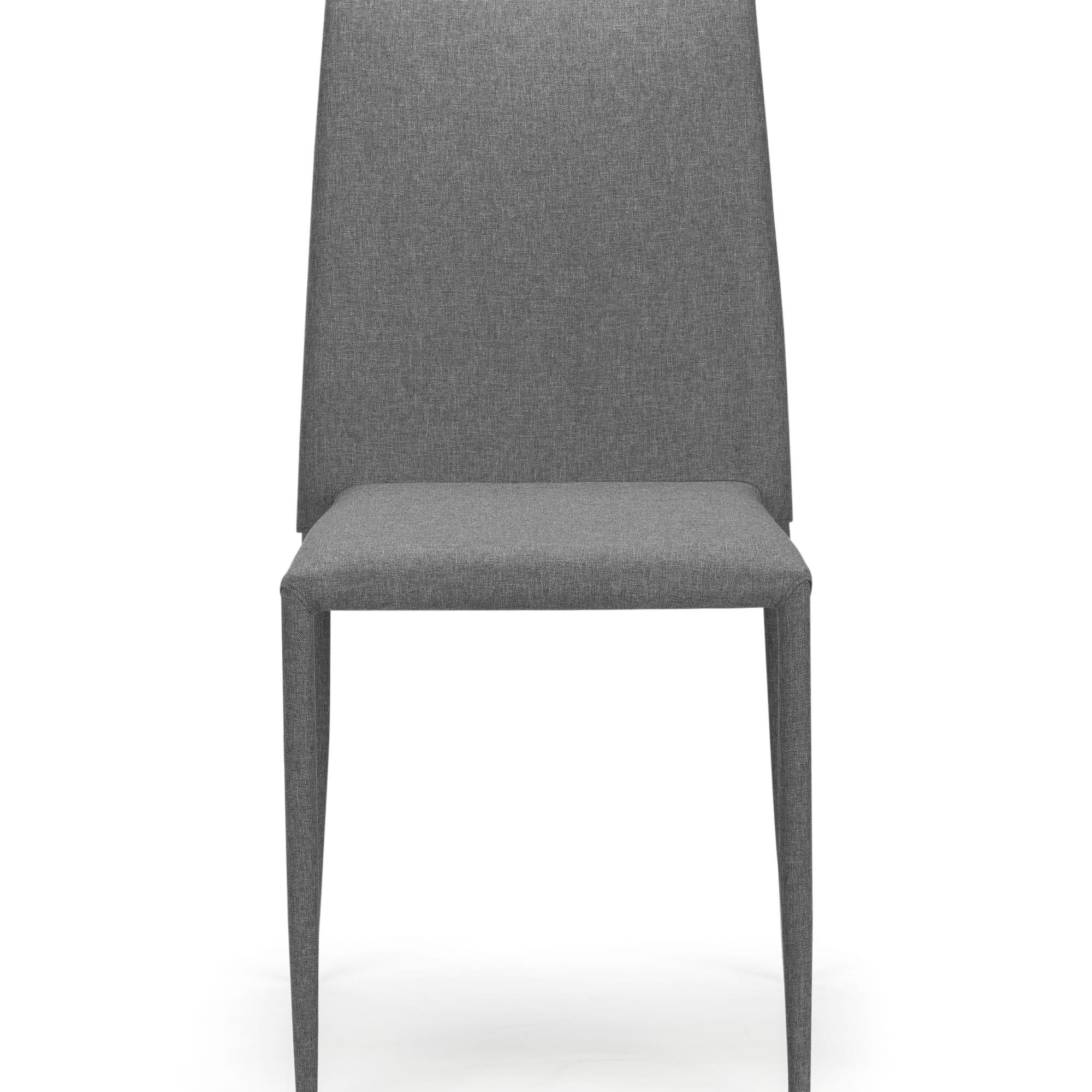 Jazz Dining Chair - Set of 4 - Grey Fabric