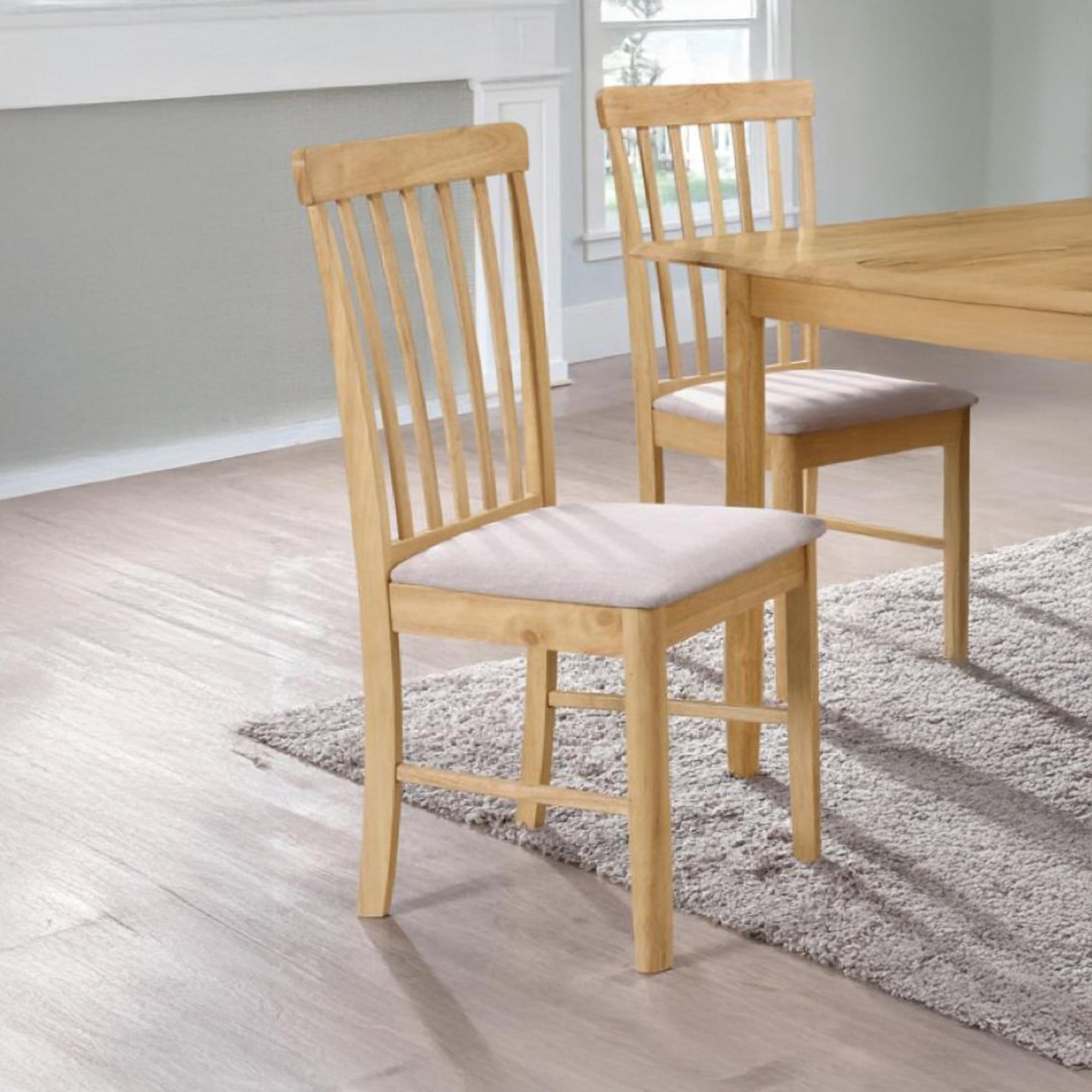 Cologne Dining Chair - Set of 2 - Light Oak