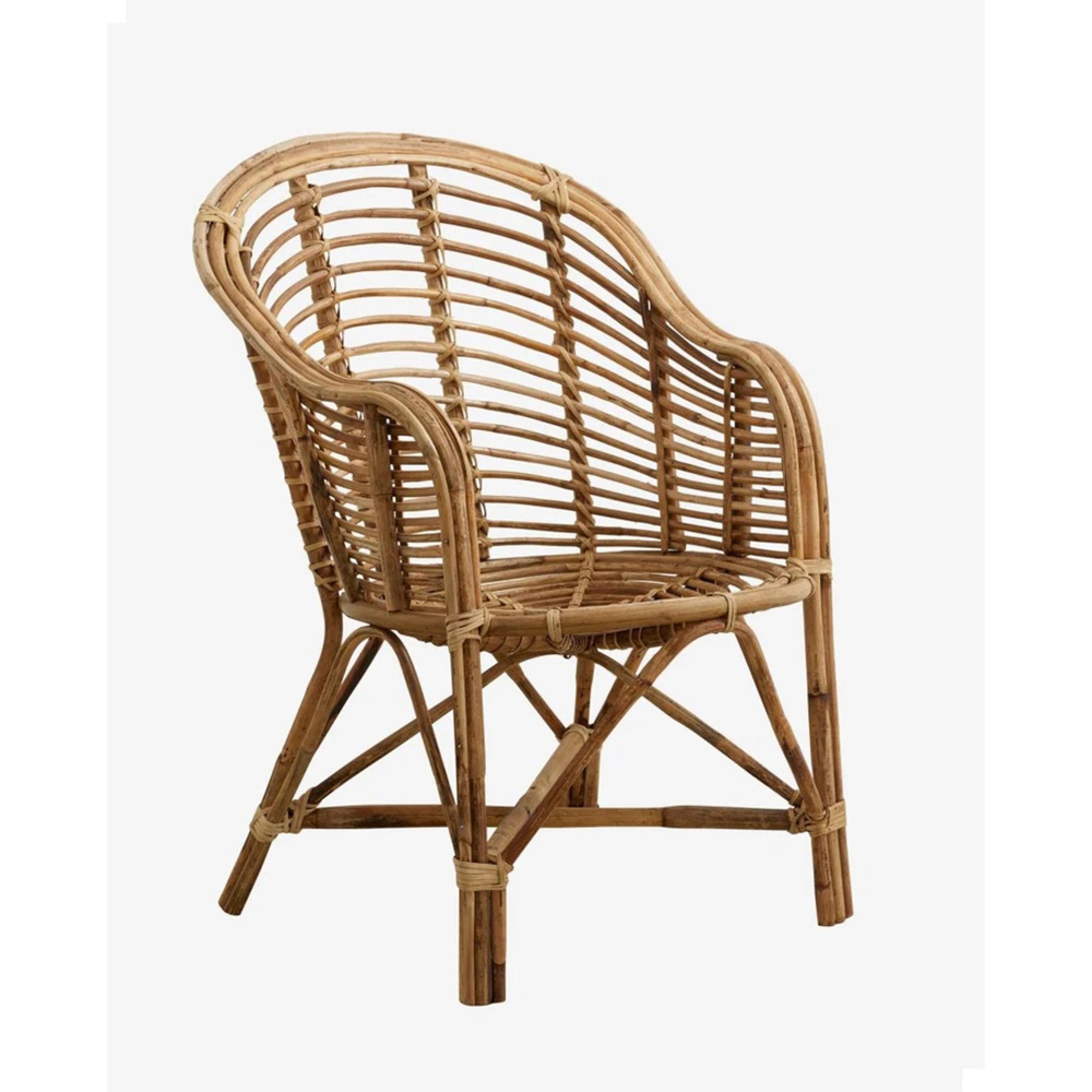 Cania Dining Chair - Bamboo - Natural