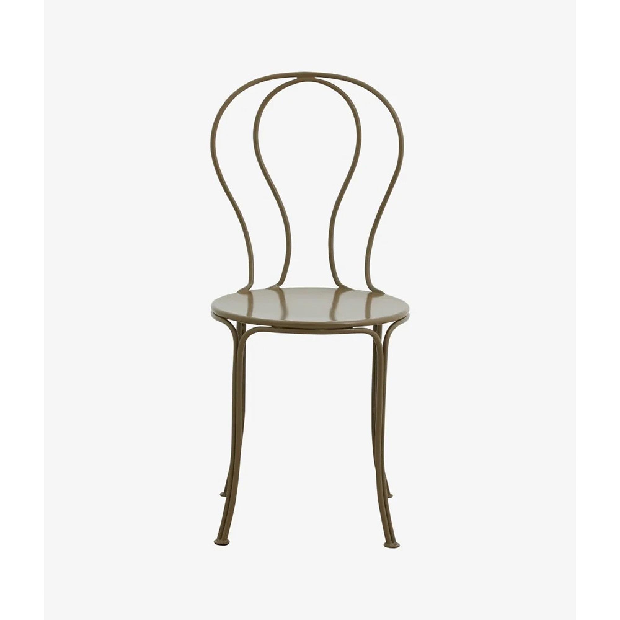 Olivo Garden Dining Chair - Metal - Green