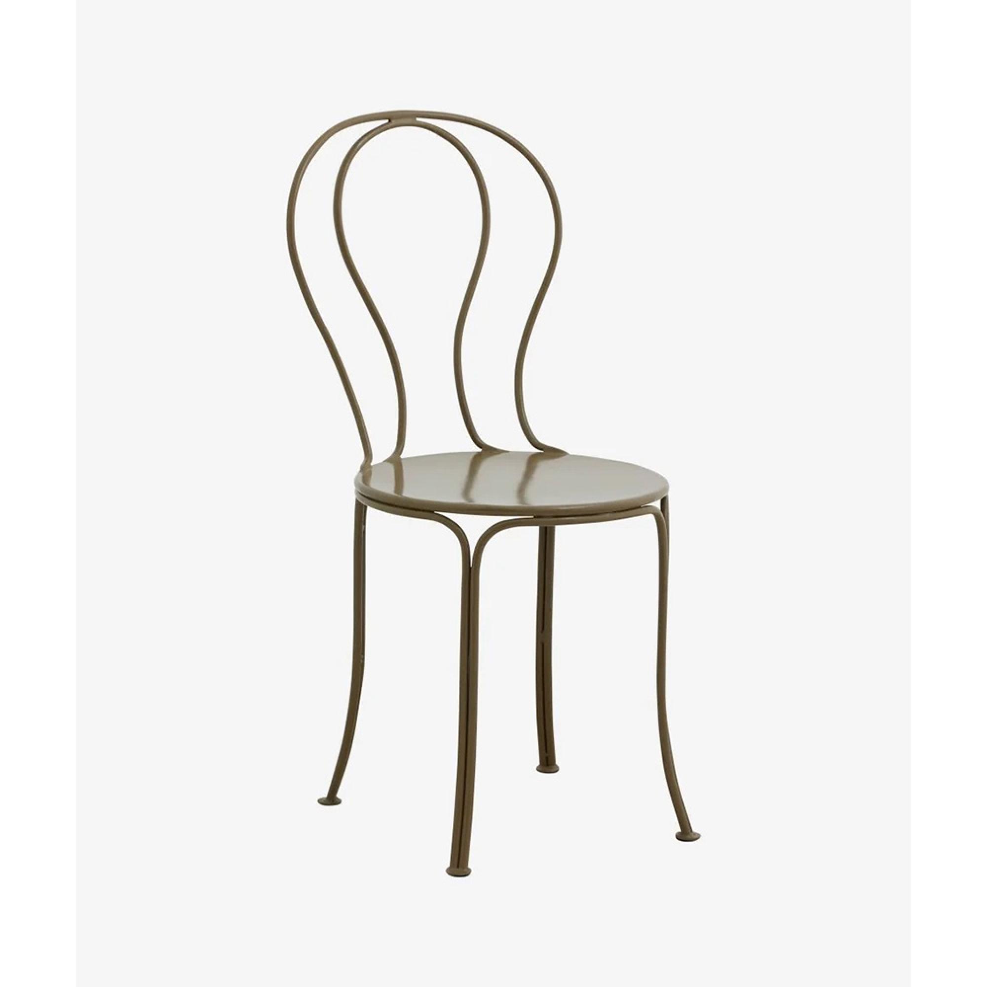 Olivo Garden Dining Chair - Metal - Green