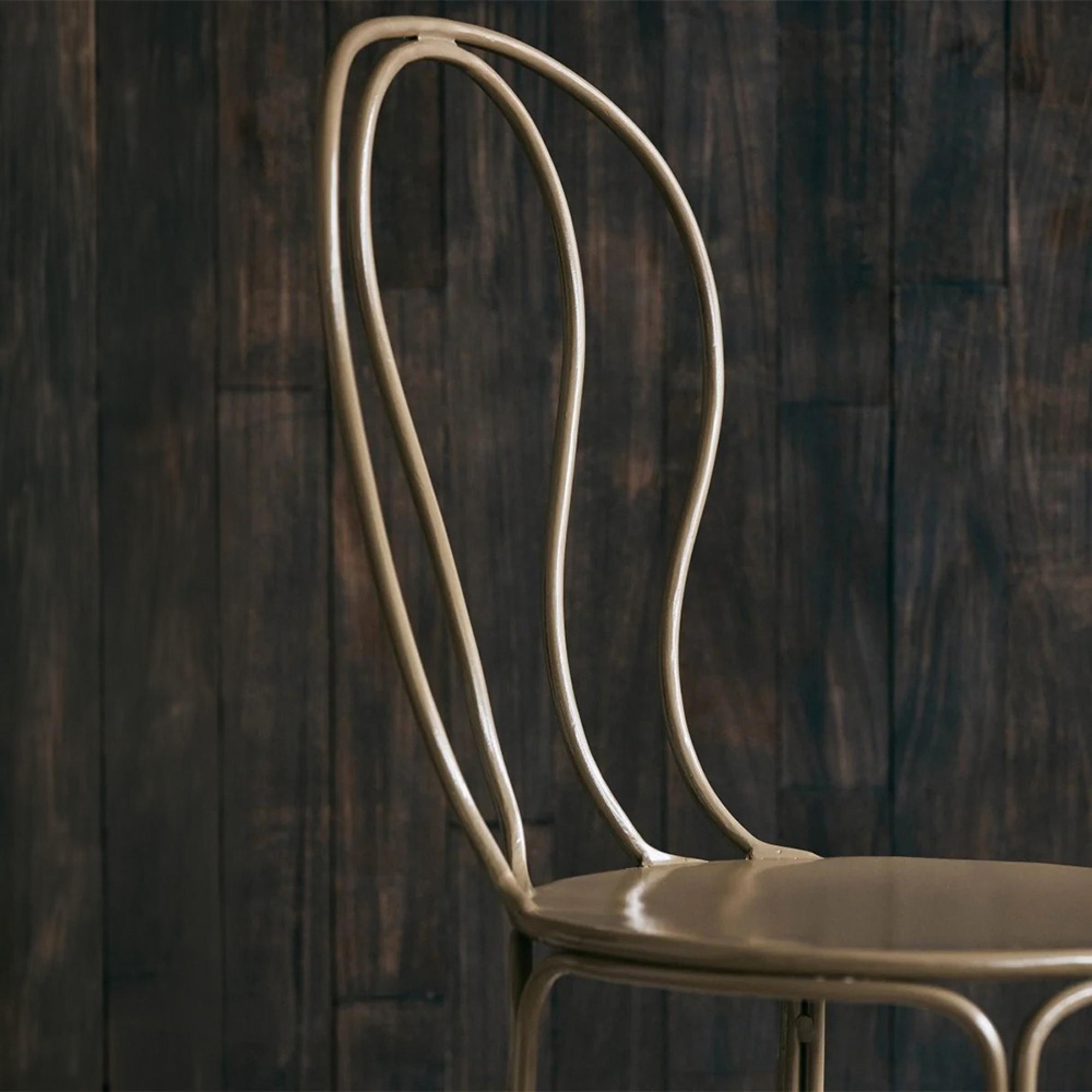 Olivo Garden Dining Chair - Metal - Green