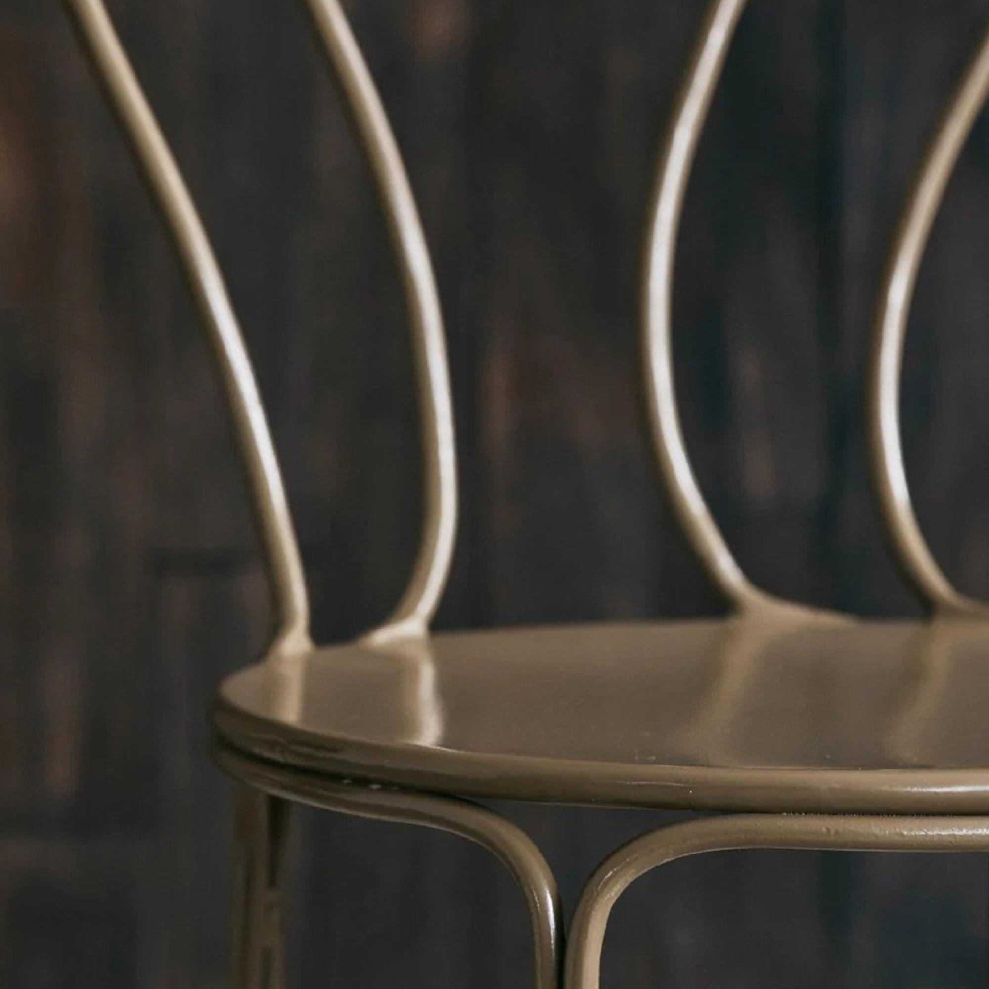 Olivo Garden Dining Chair - Metal - Green