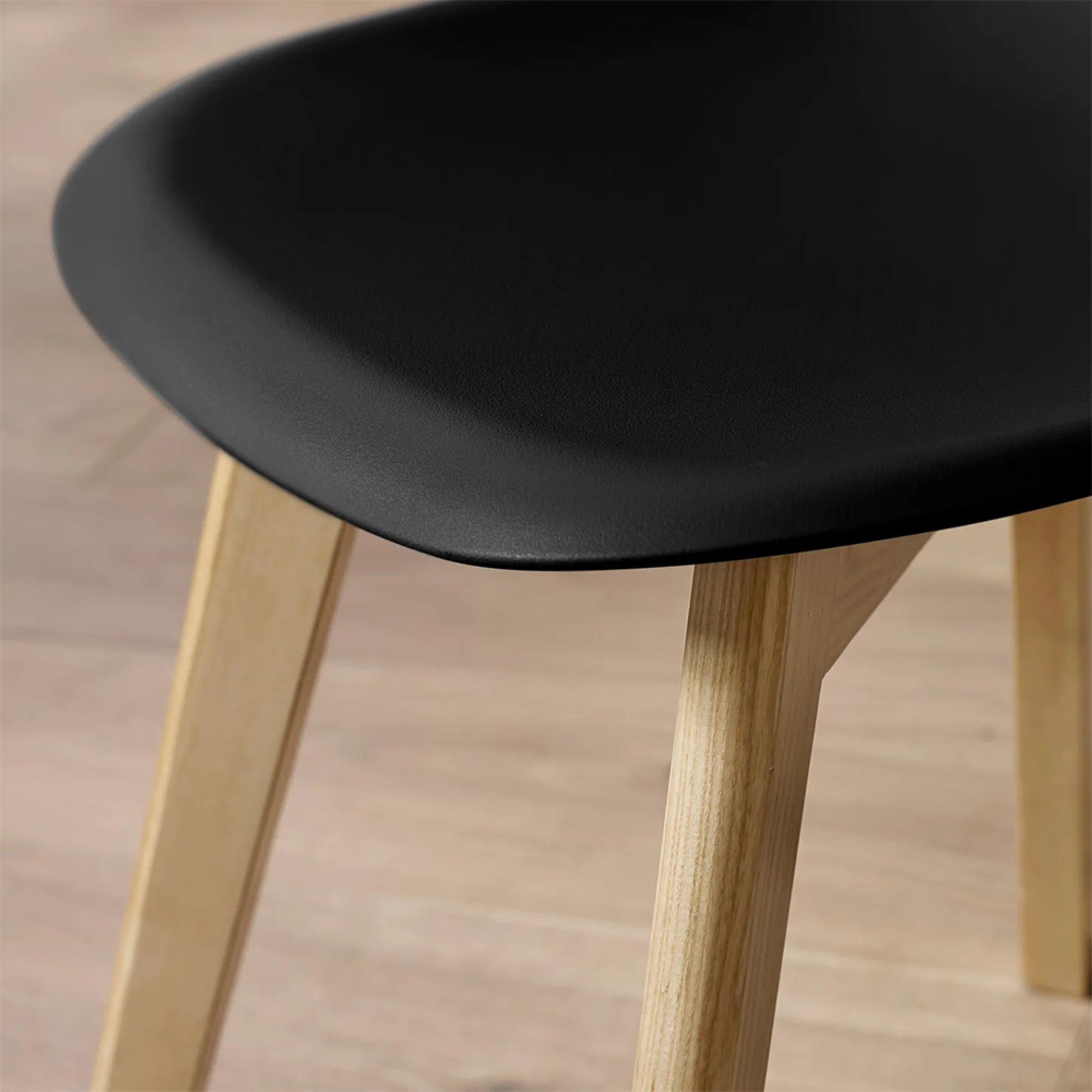 Agatha Dining Chair - Set of 2 - Black