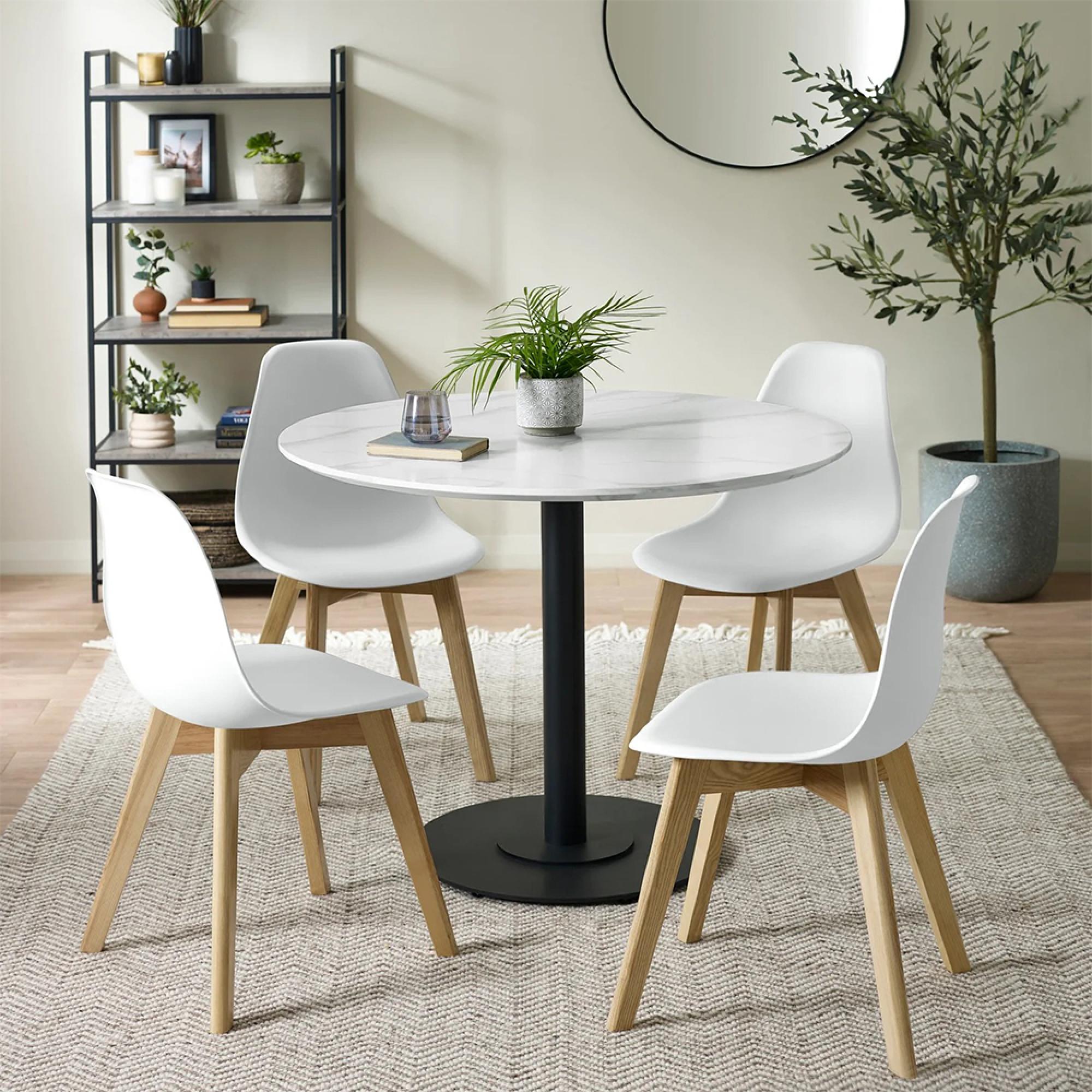 Agatha Dining Chair - Set of 2 - White