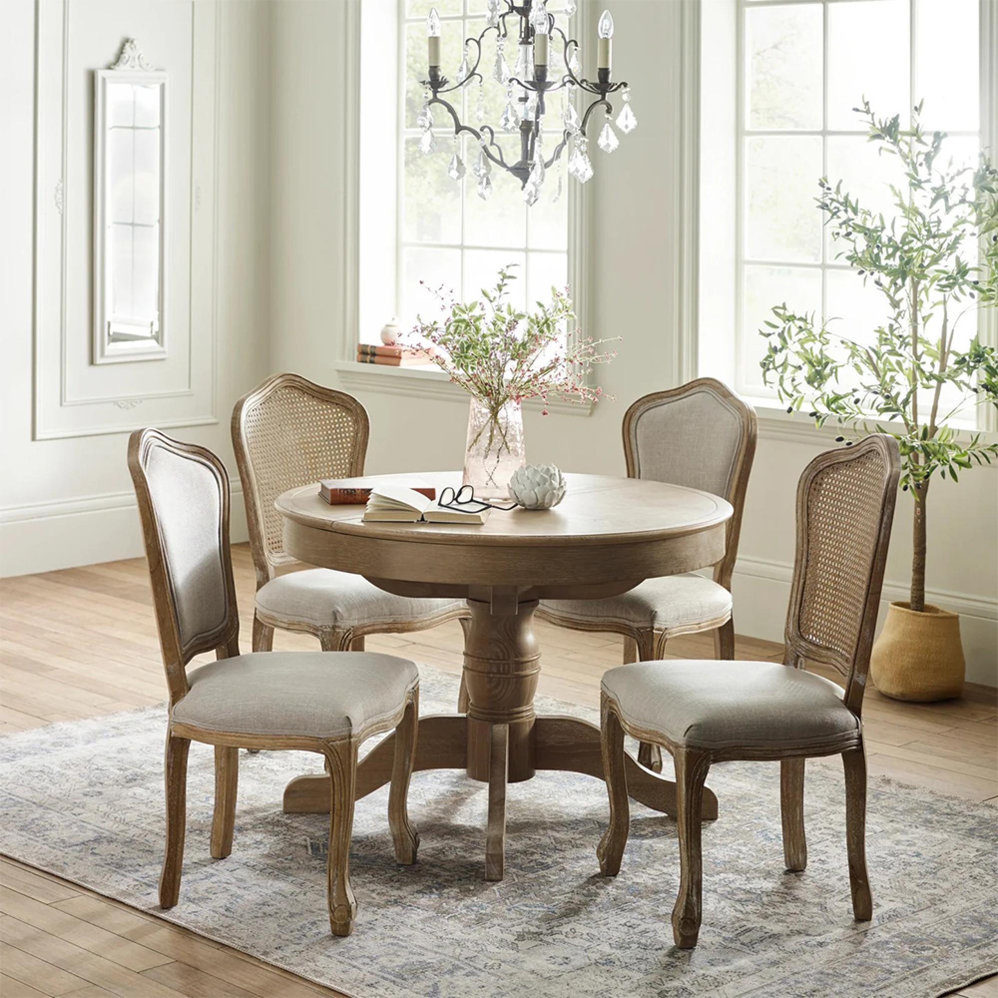 Camille Dining Chair - Set of 2 - Limed Oak