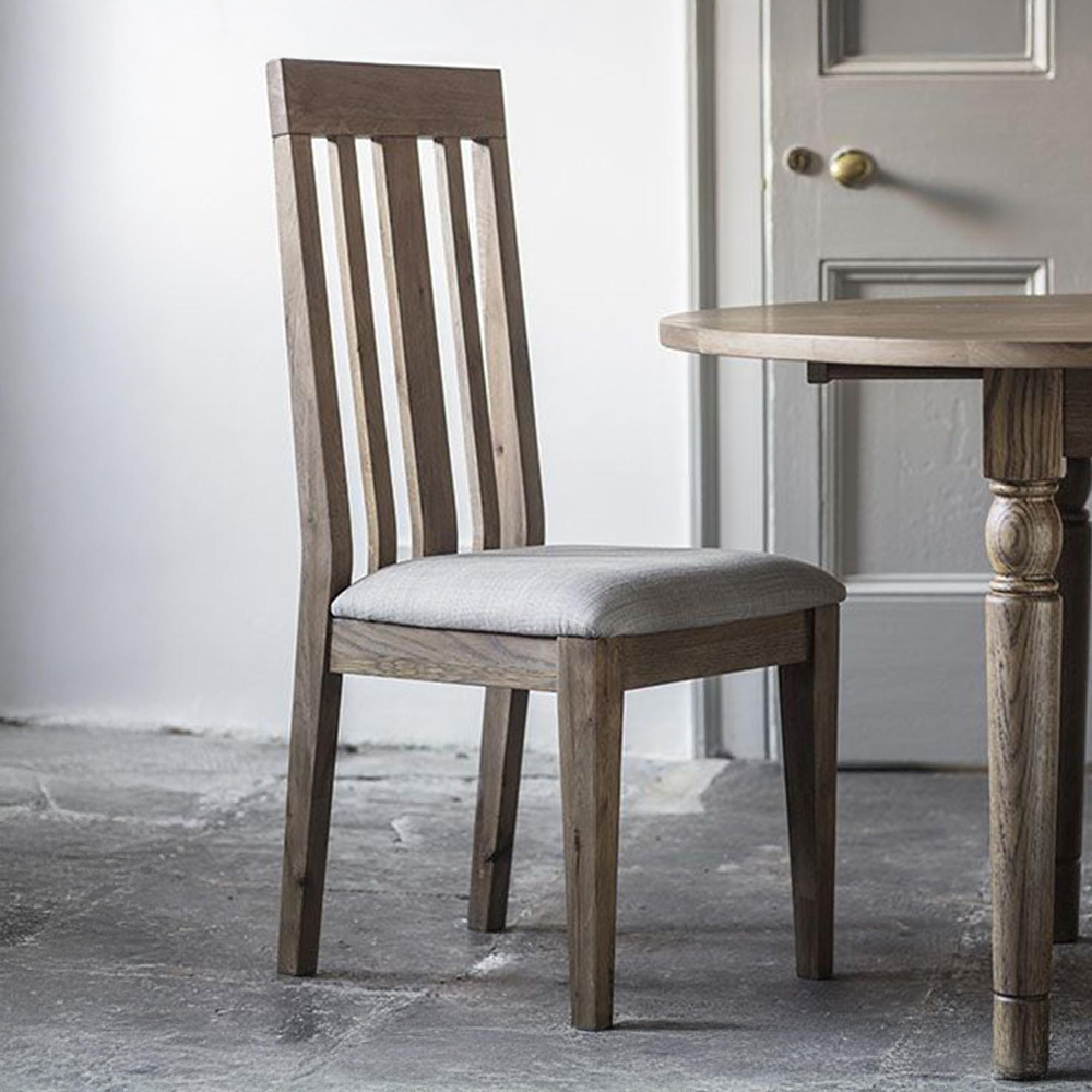 Clearance - Cookham Dining Chair - Set of 2 - Oak - FSS12601