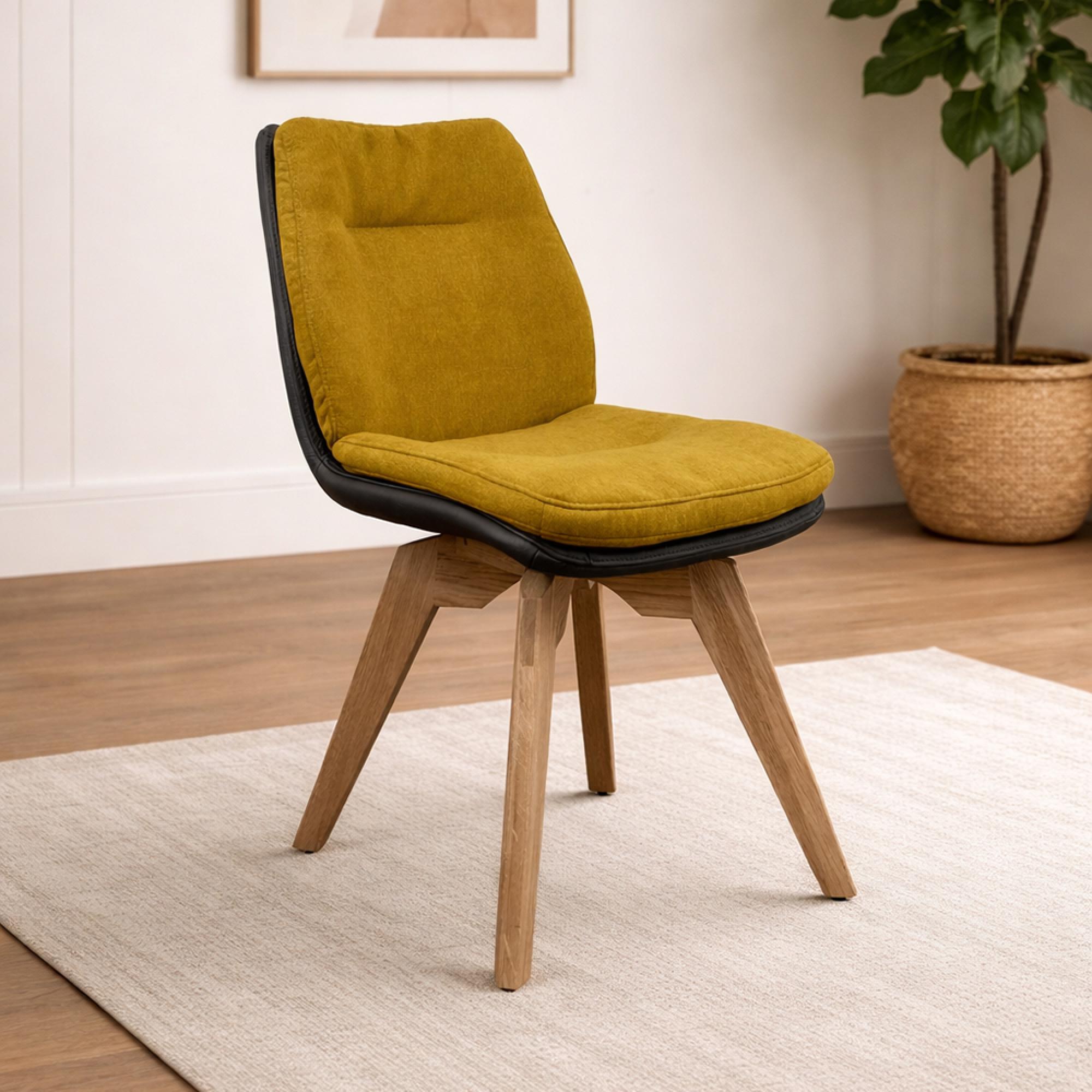 Anna Dining Chair - Oak Legs - Variation Available