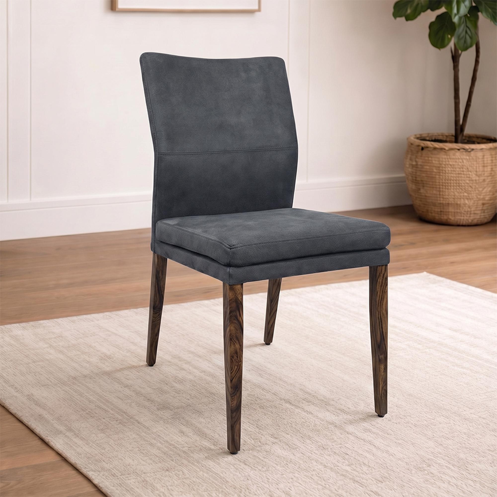 Katy Dining Chair - Walnut Legs - Variation Available