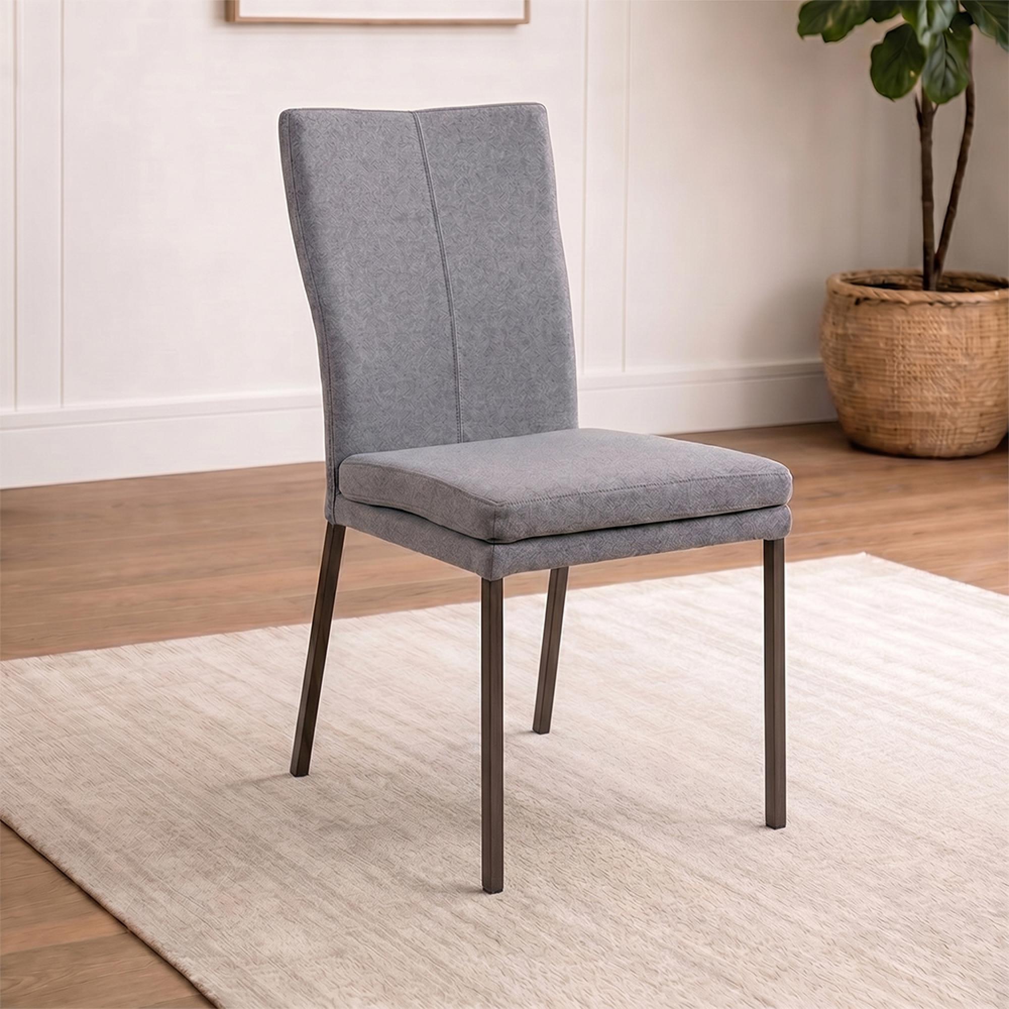 Mario Dining Chair - Industrial Steel Legs - Variation Available
