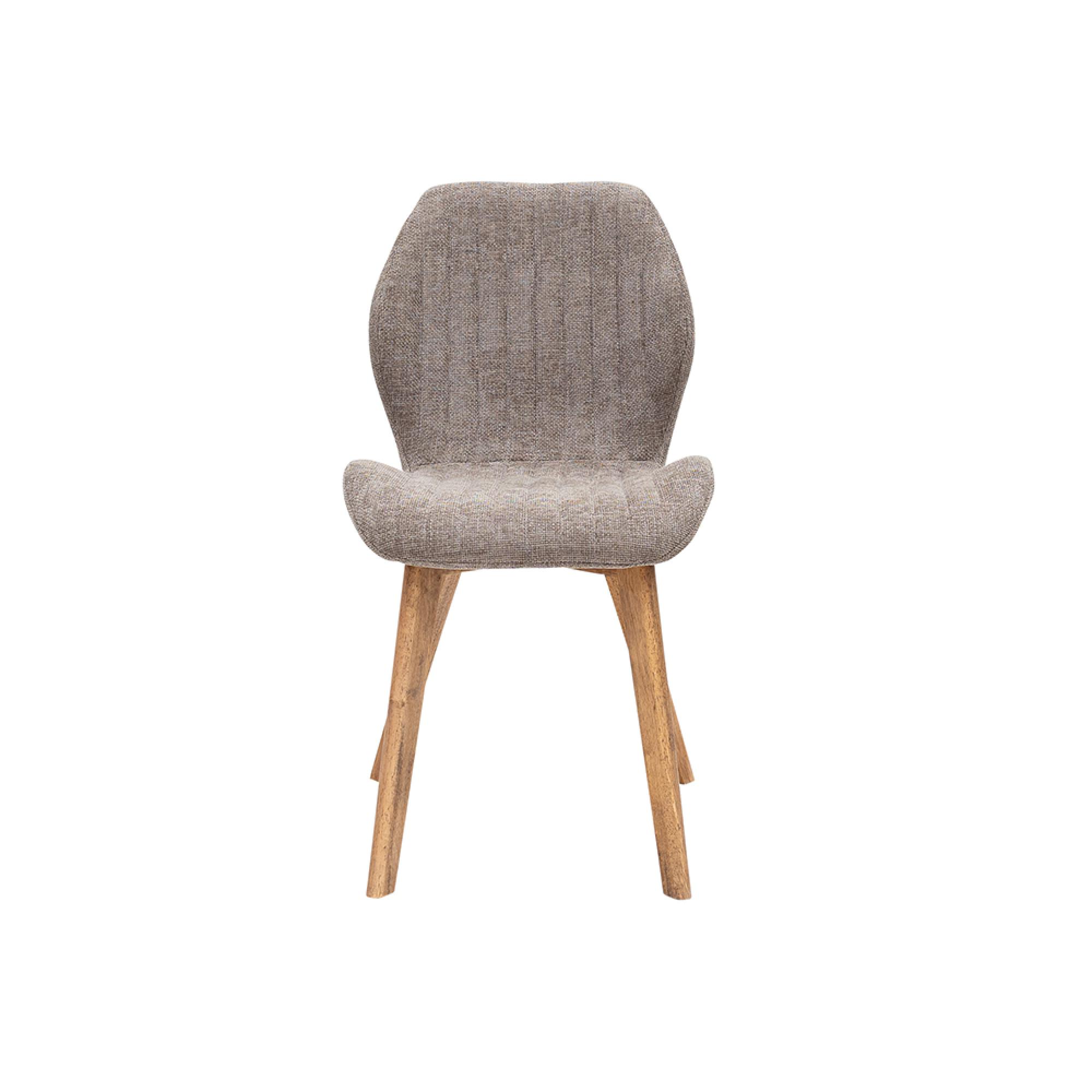 Dawson Dining Chairs - Set of 2 - Fabric - Mocha