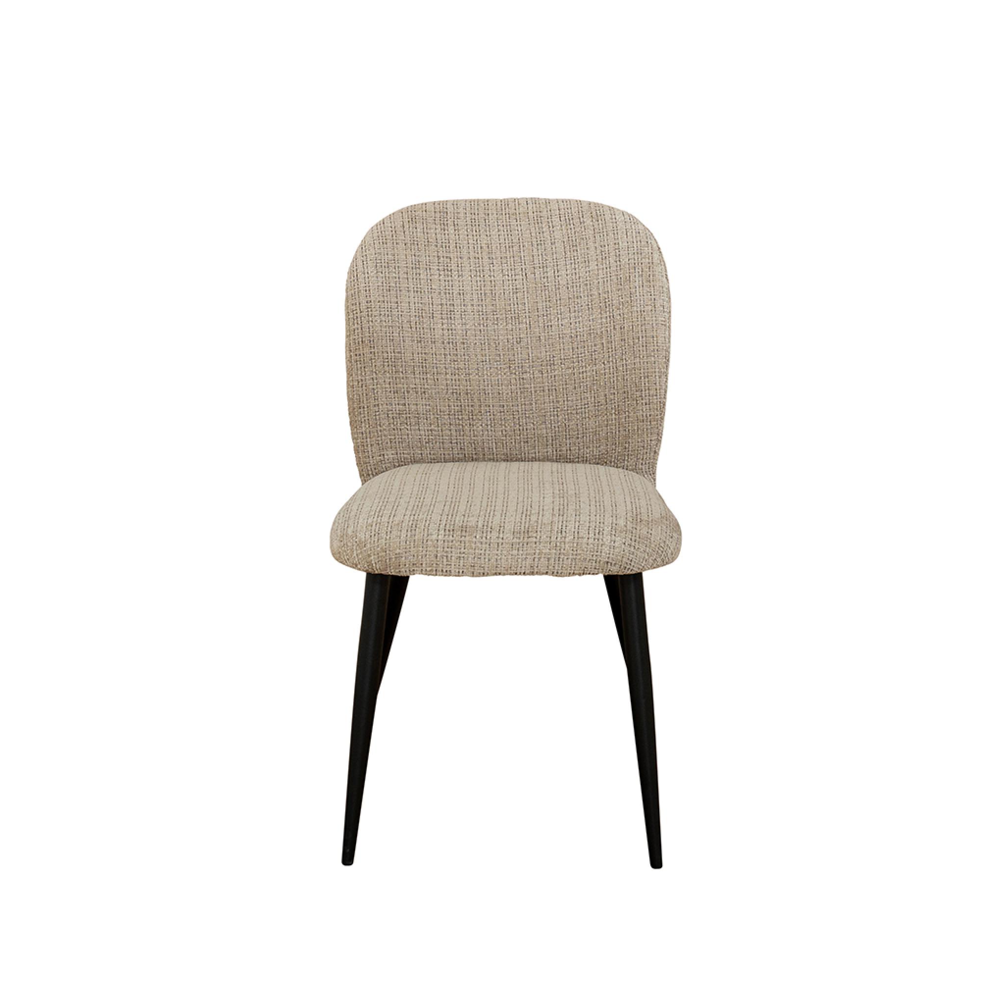 Rialto Dining Chairs - Set of 2 - Fabric - Chenille