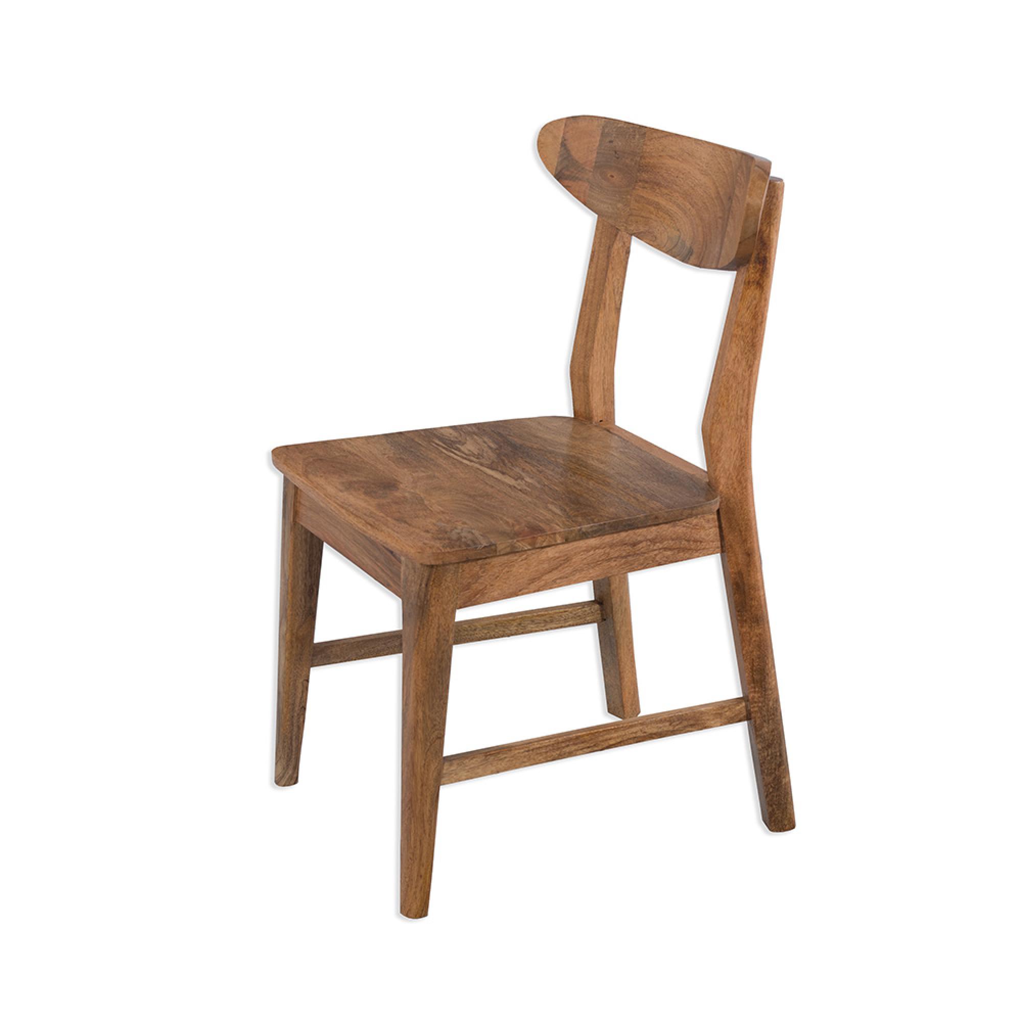 Surya Century Dining Chairs - Set of 2 - Solid Mango Wood