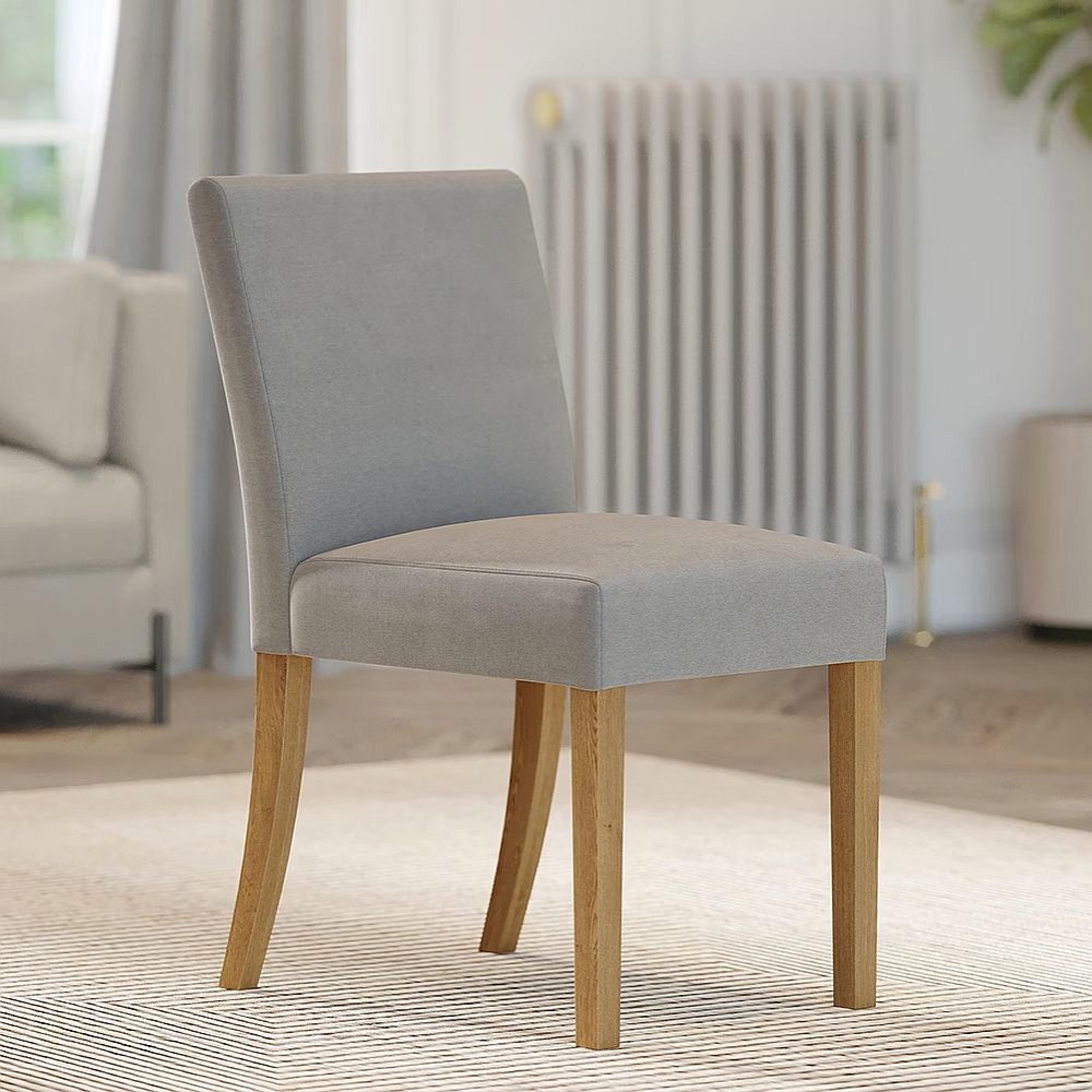 Baylor Dining Chair - Set of 2 - Low Back - Stone Fabric