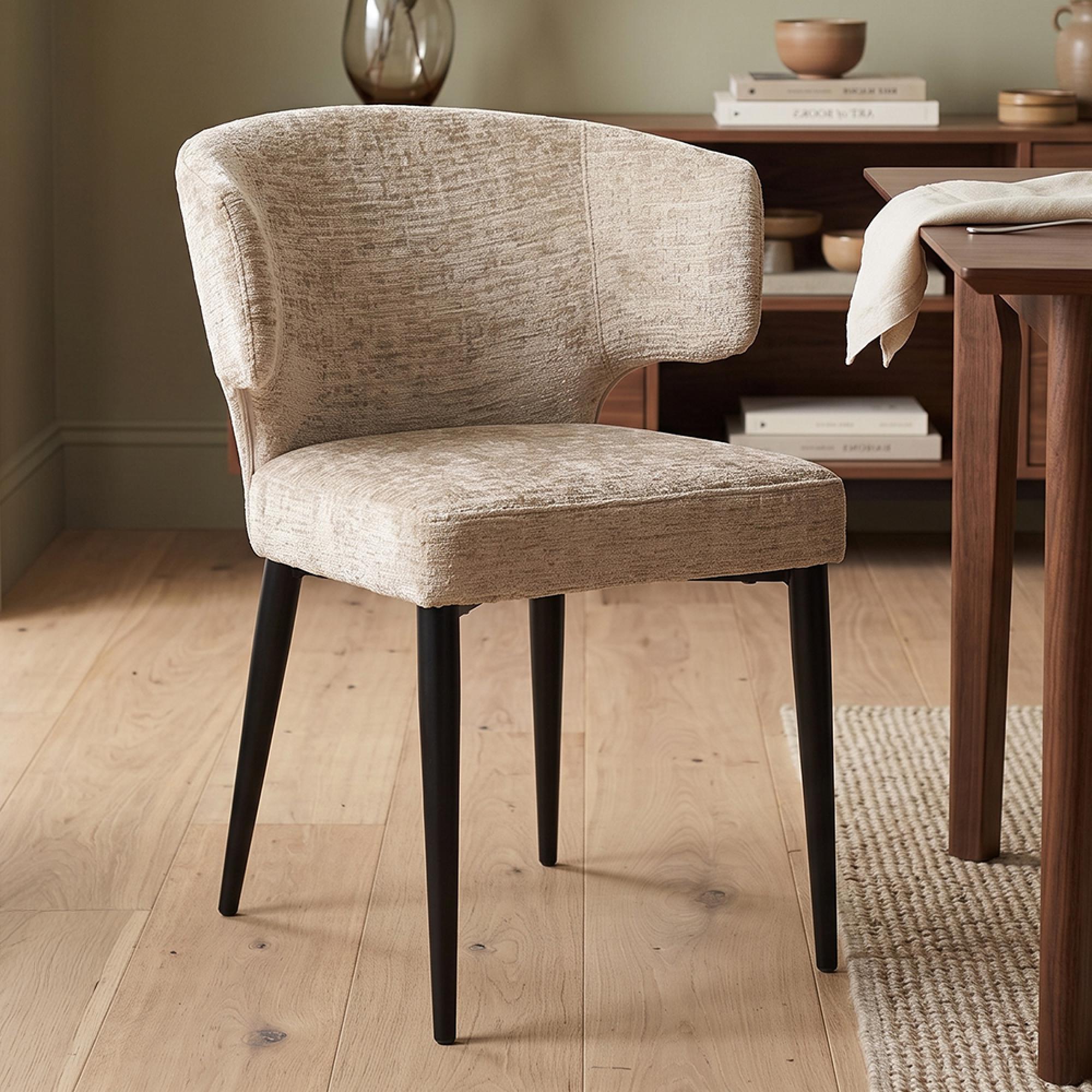 Taylor Dining Chair - Desert Fusion - Fabric and Metal