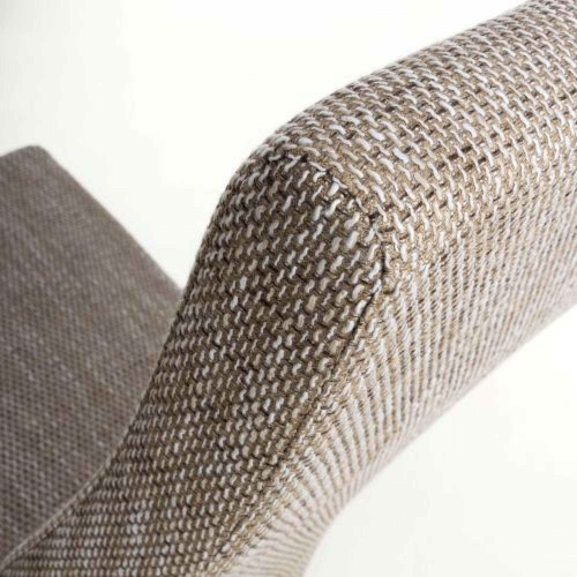 Baxter Dining Chair - Set of 2 - Wave Back - Tweed Oatmeal