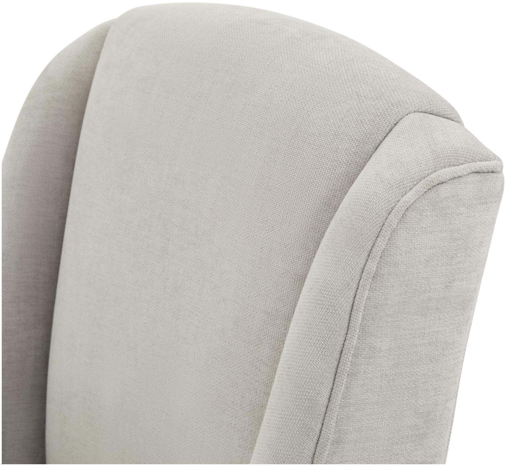 Compton Dining Chair - Set of 2 - Fabric - Grey