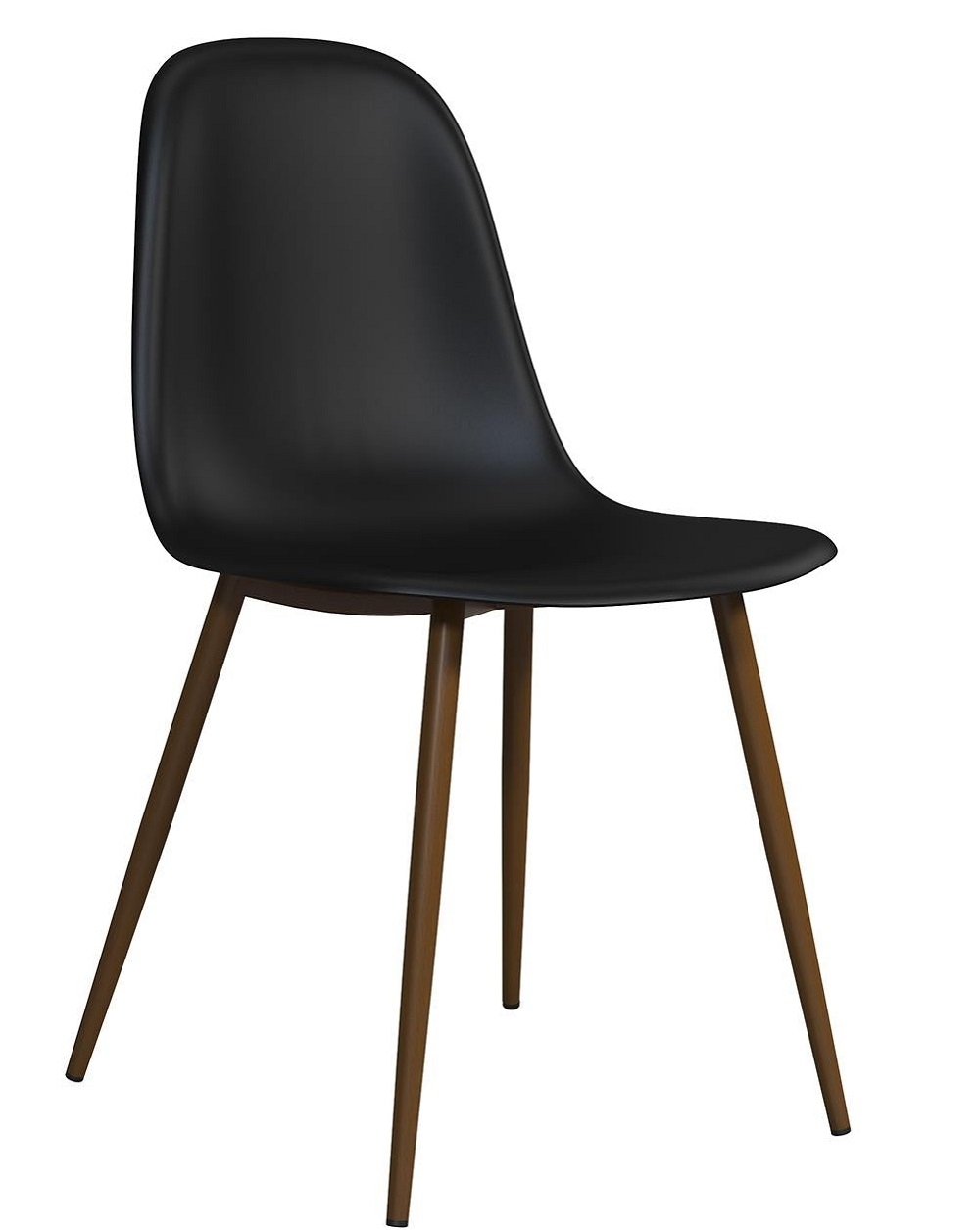Copley Dining Chair - Set of 2 - Black Plastic - C005501TUK
