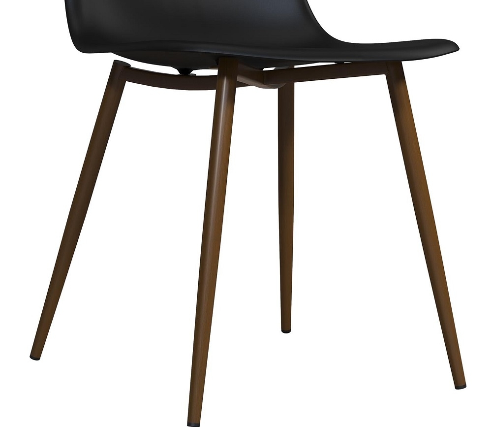 Copley Dining Chair - Set of 2 - Black Plastic - C005501TUK