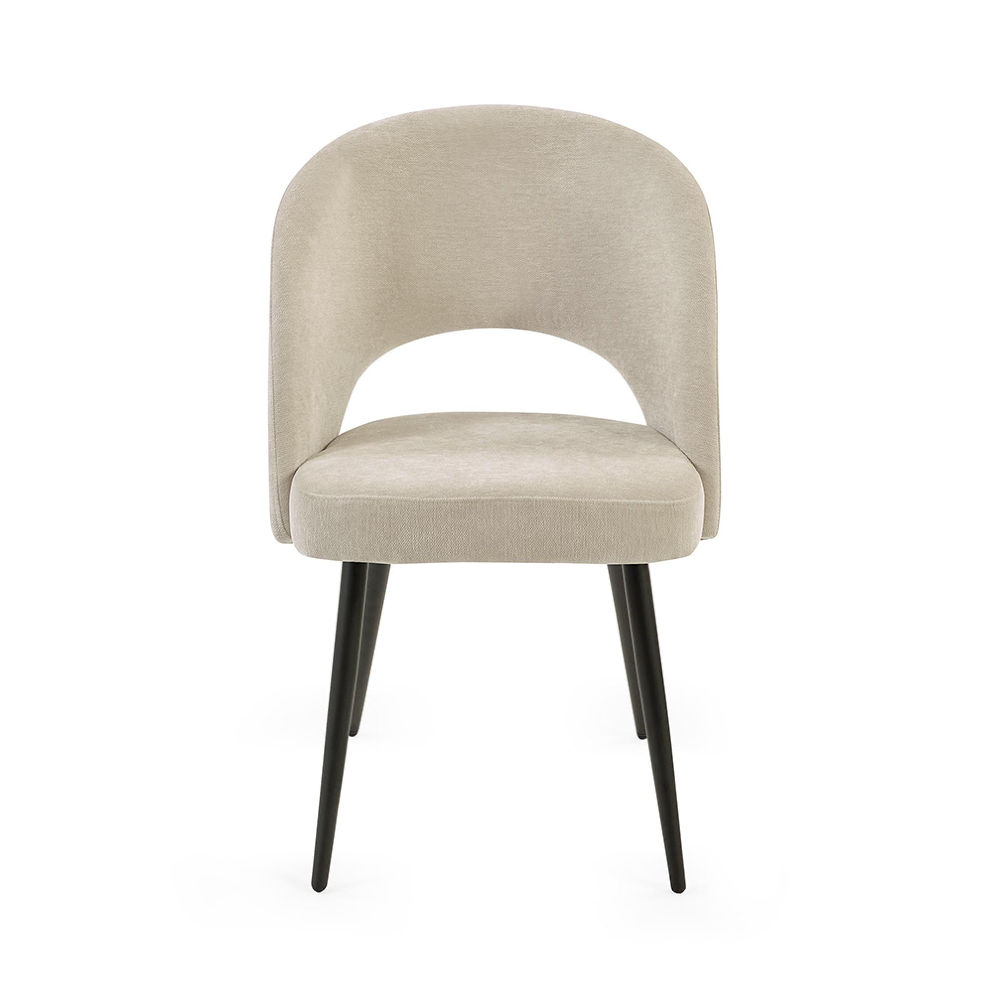 Ella Dining Chair - Set of 2 - Calico Cream Fabric