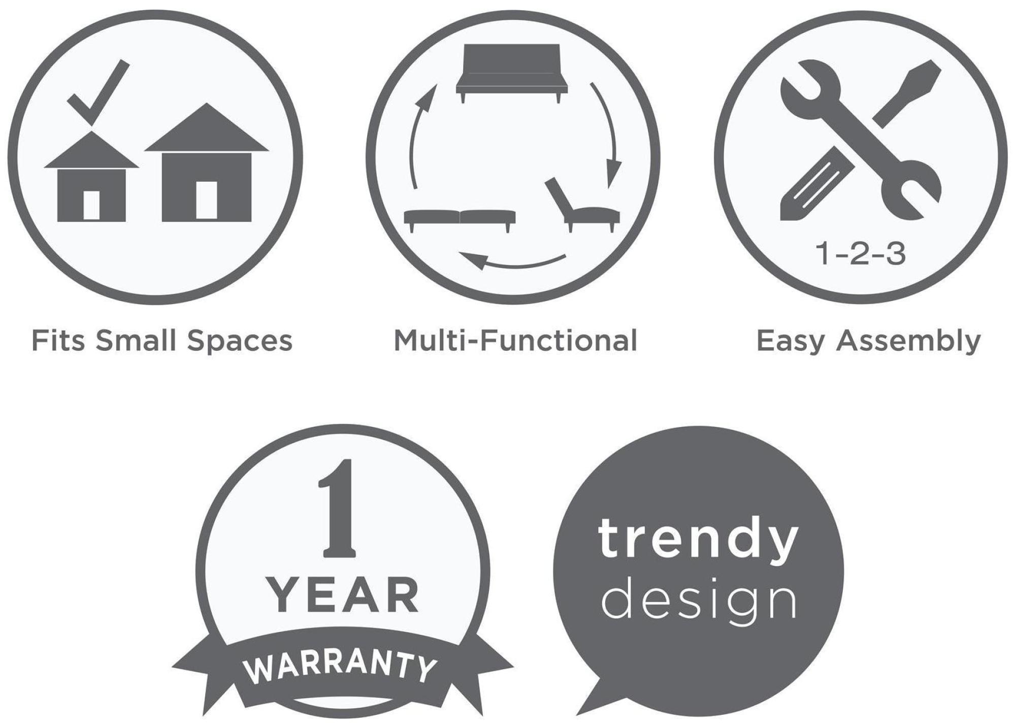 Finn Dining Chair - Set of 2 - Grey - C009012UK