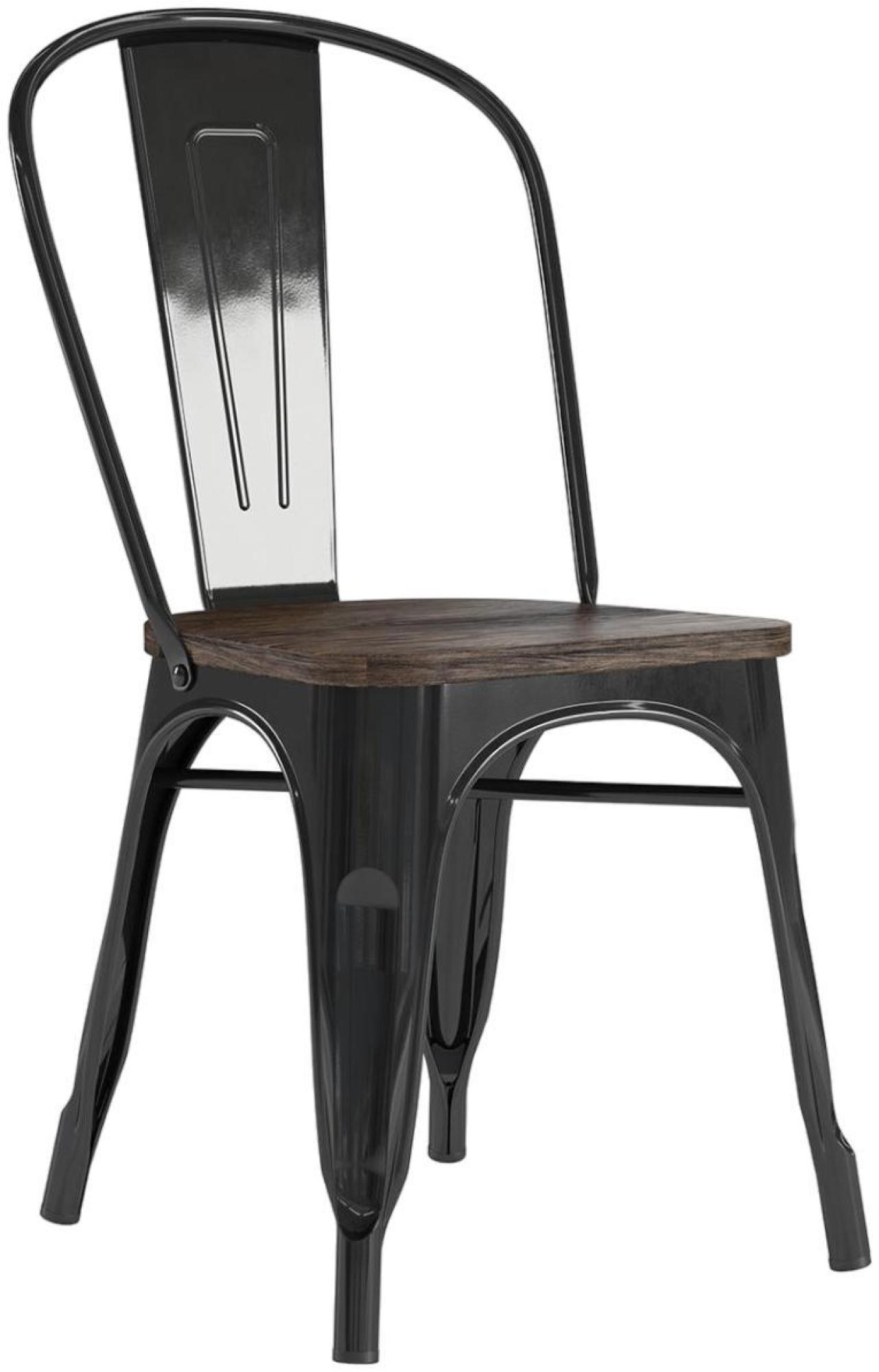 Fusion Dining Chair - Set of 2 - Black - C001101UK