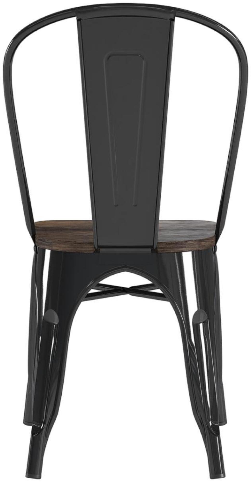 Fusion Dining Chair - Set of 2 - Black - C001101UK